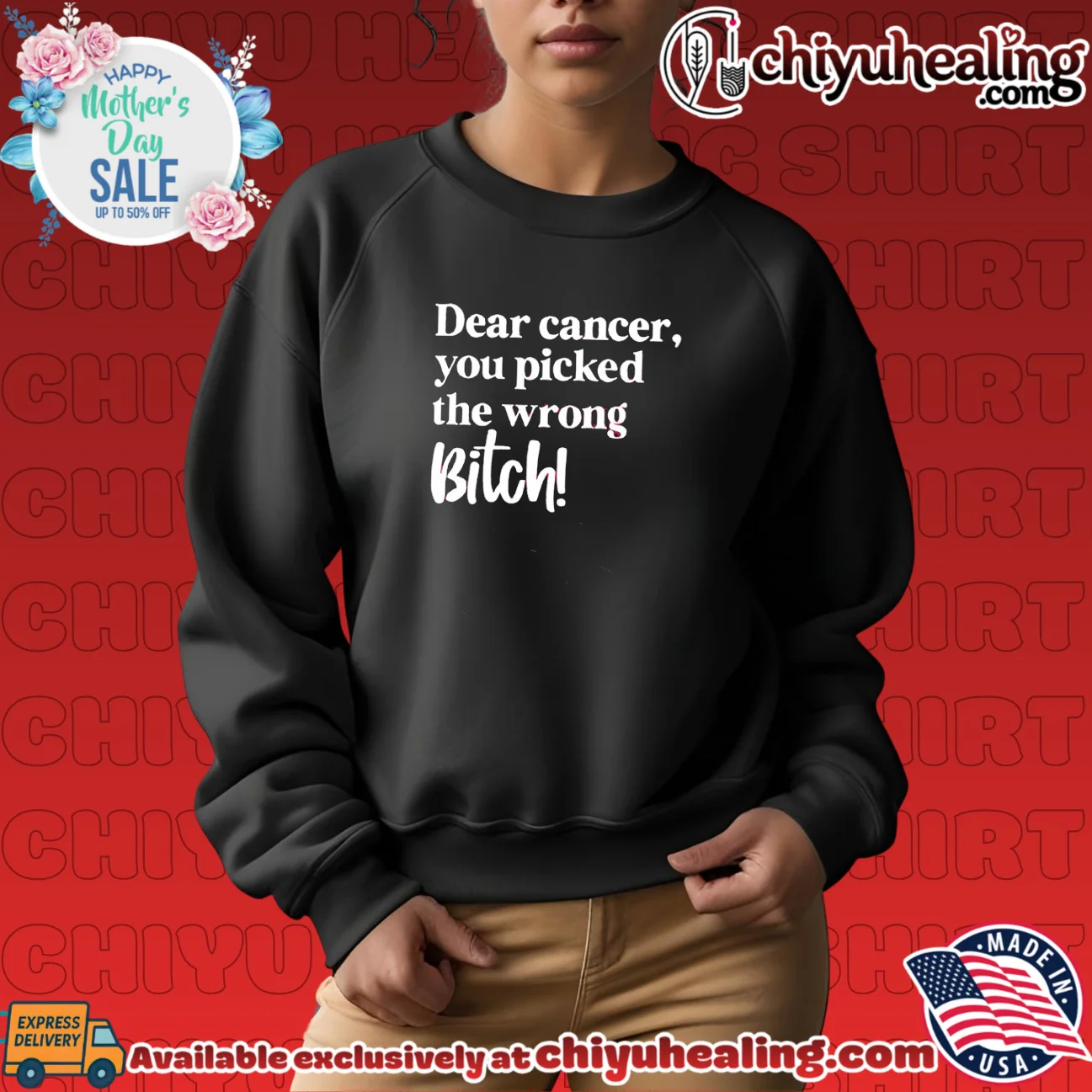 Dear cancer you picked the wrong bitch masterpiece shirt & hoodie | IP Merchandise Dear cancer you picked the wrong bitch