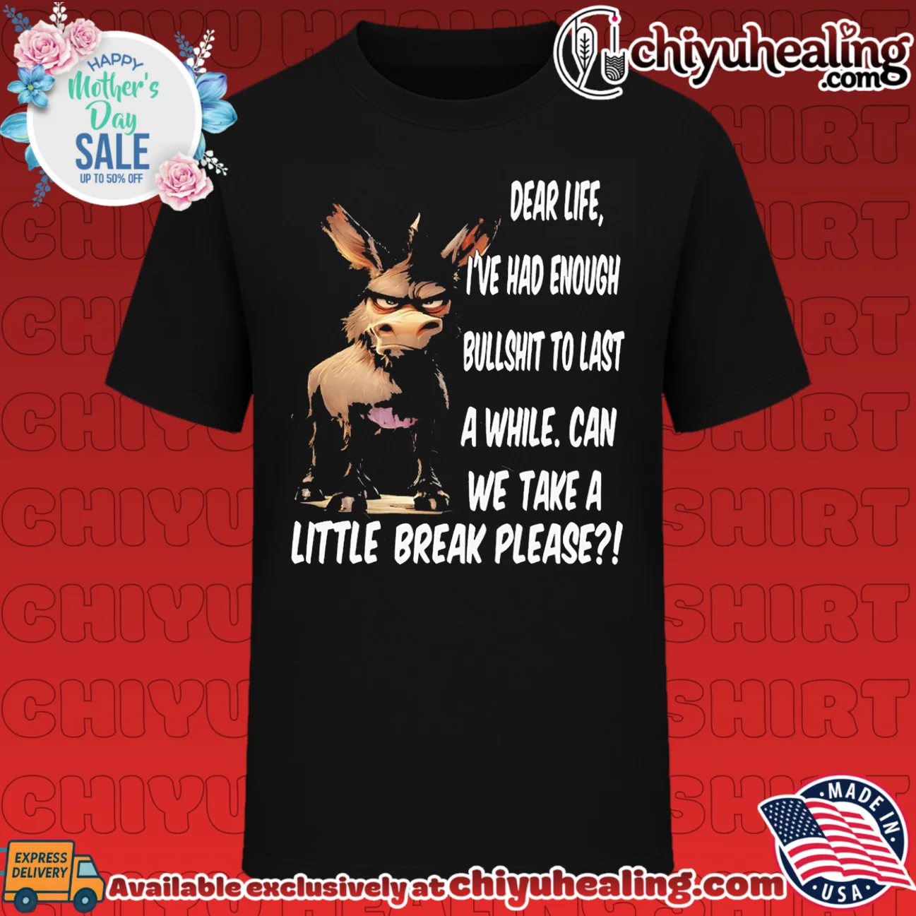 Dear life I've had enough bullshit to last a while can we take a little break please donkey