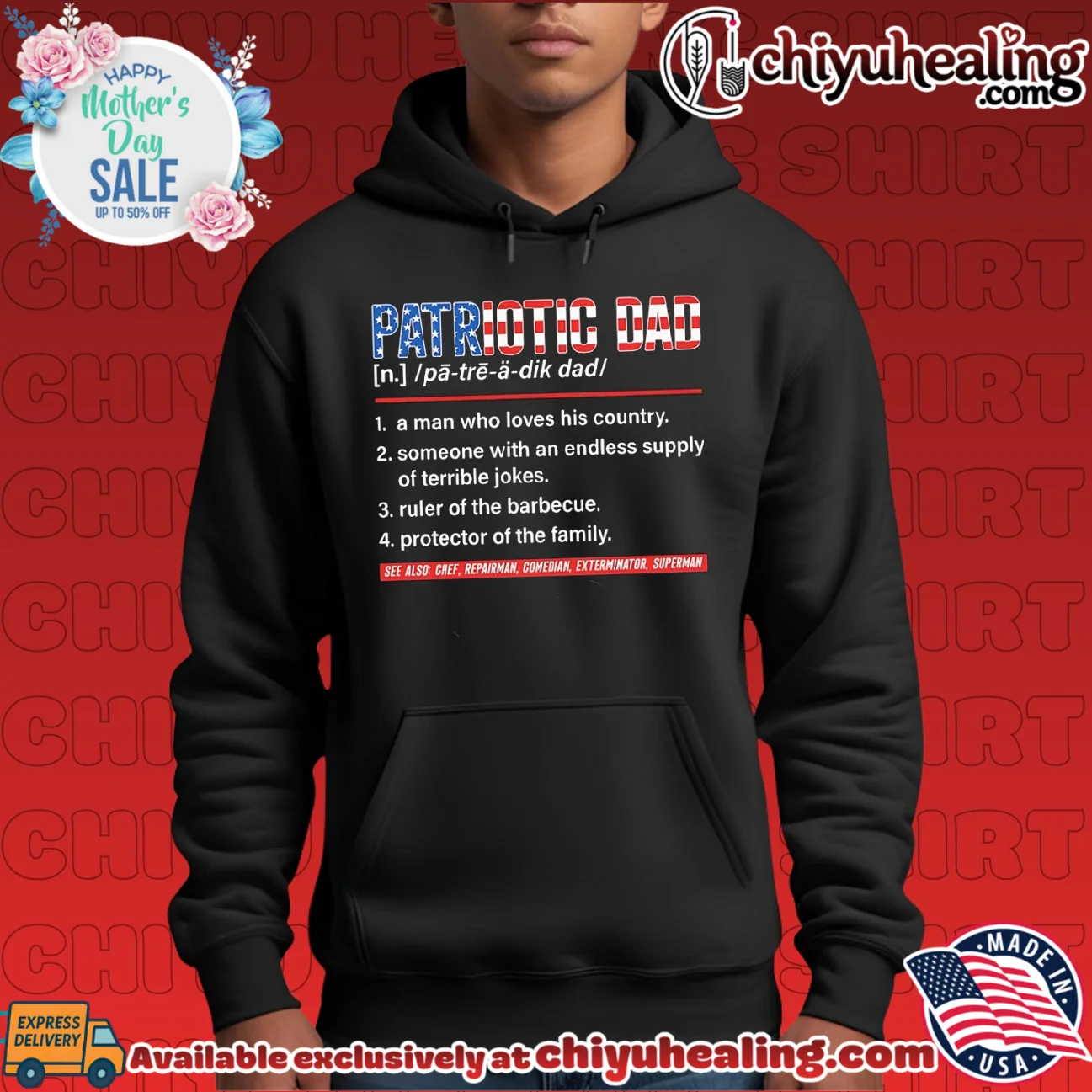 Definition Dad a man who loves his country hype shirt & hoodie | IP Merchandise Definition Dad a man who loves his country hype shirt & hoodie | IP Merchandise