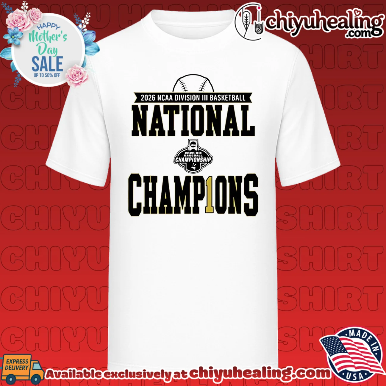 Denison Big Red 2026 Division III Baseball National Champions shirt