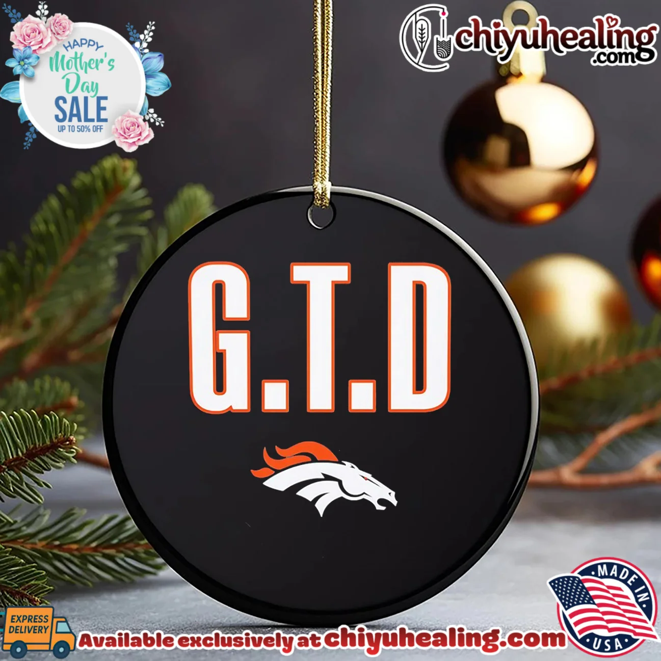 Denver Broncos GTD authentic shirt & hoodie - Ultimate Tribute Merch Denver Broncos GTD