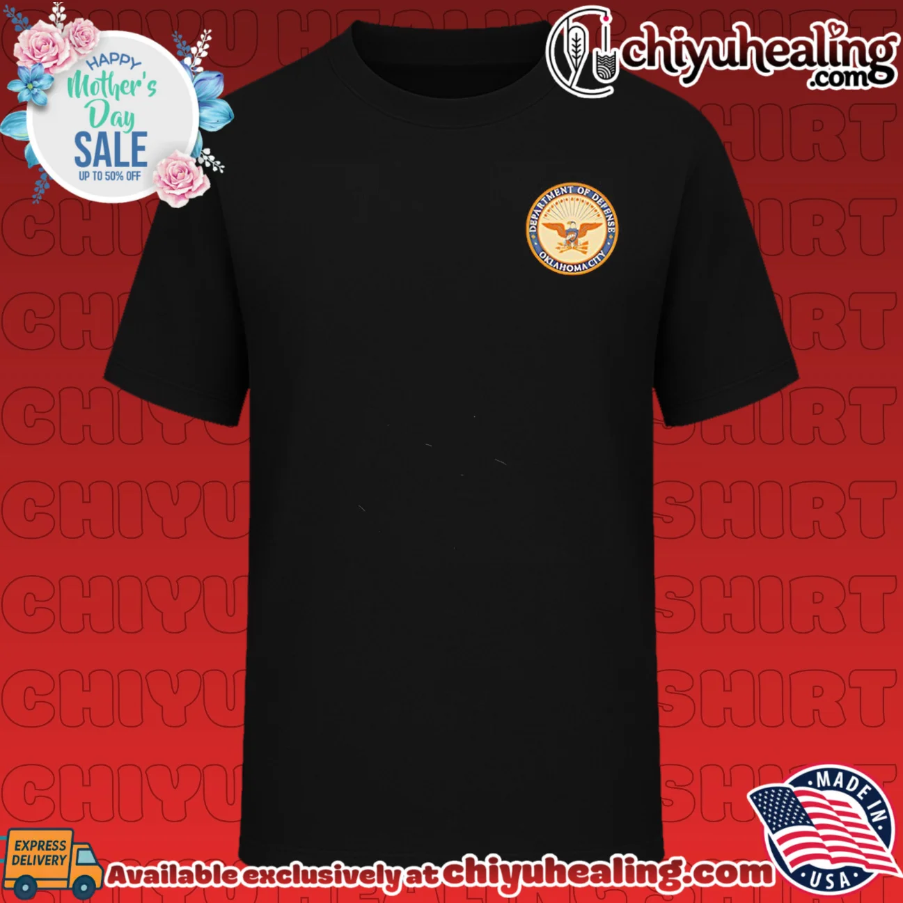 Department of Defense Oklahoma City logo shirt
