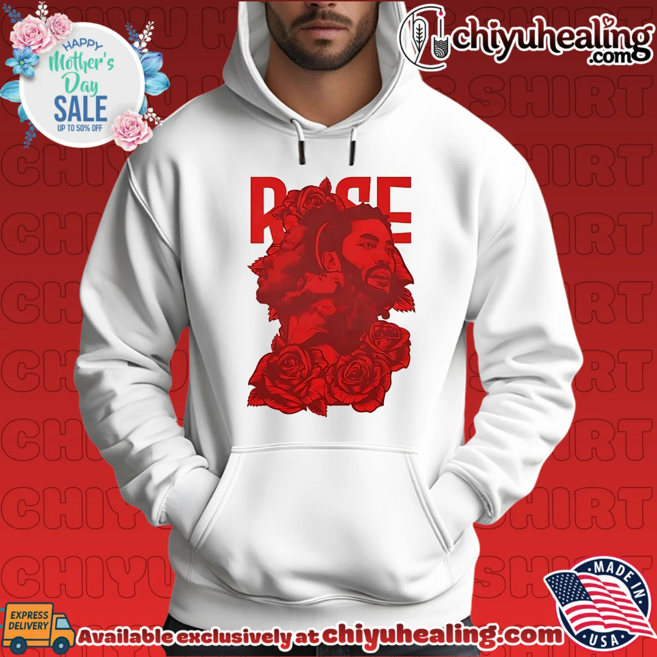 Derrick Rose illustration hype shirt & hoodie | Gift Idea 2026 Derrick Rose illustration hype shirt & hoodie | Gift Idea 2026