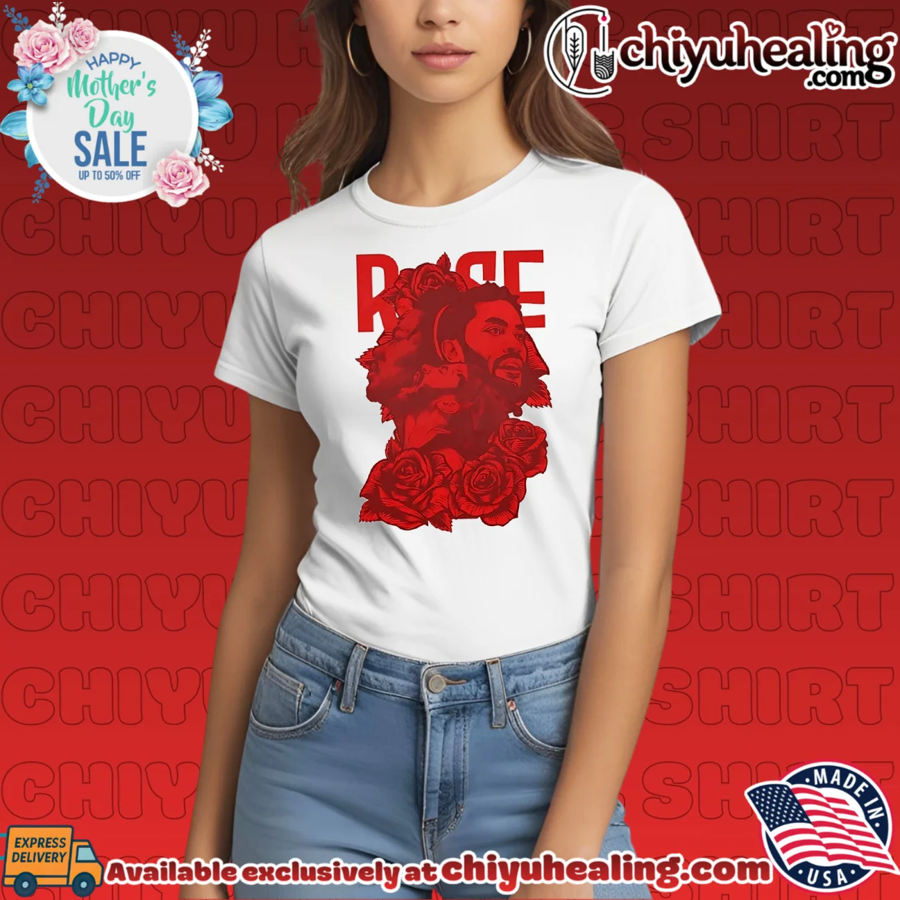 Derrick Rose illustration hype shirt & hoodie | Gift Idea 2026 Derrick Rose illustration