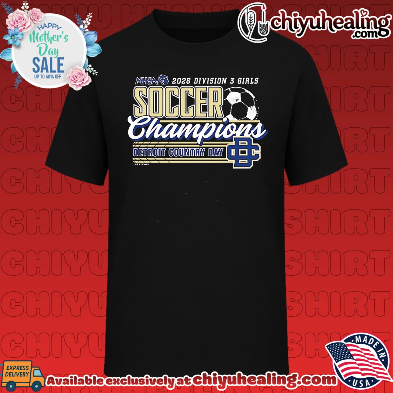 Detroit Country Day 2026 MHSAA Girls Soccer D3 Champions