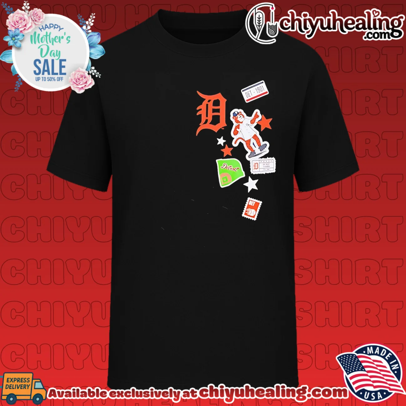 Detroit Tigers City Patch 2026 logo