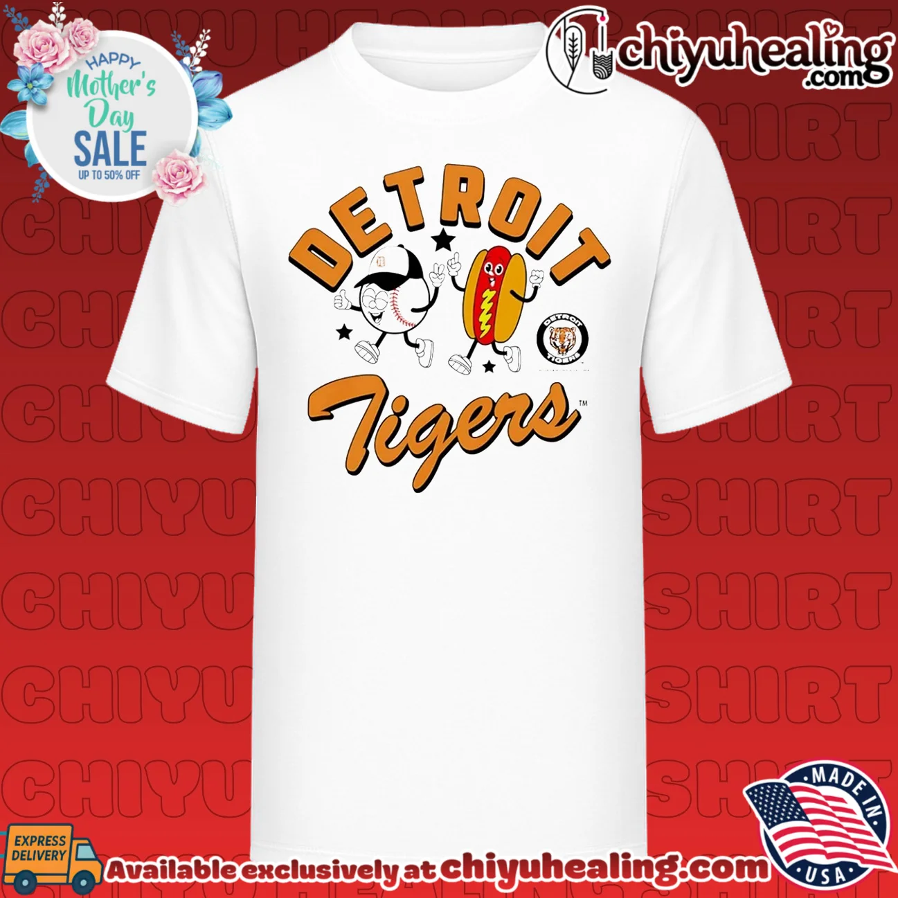 Detroit Tigers HotDog Preschool Snack cartoon