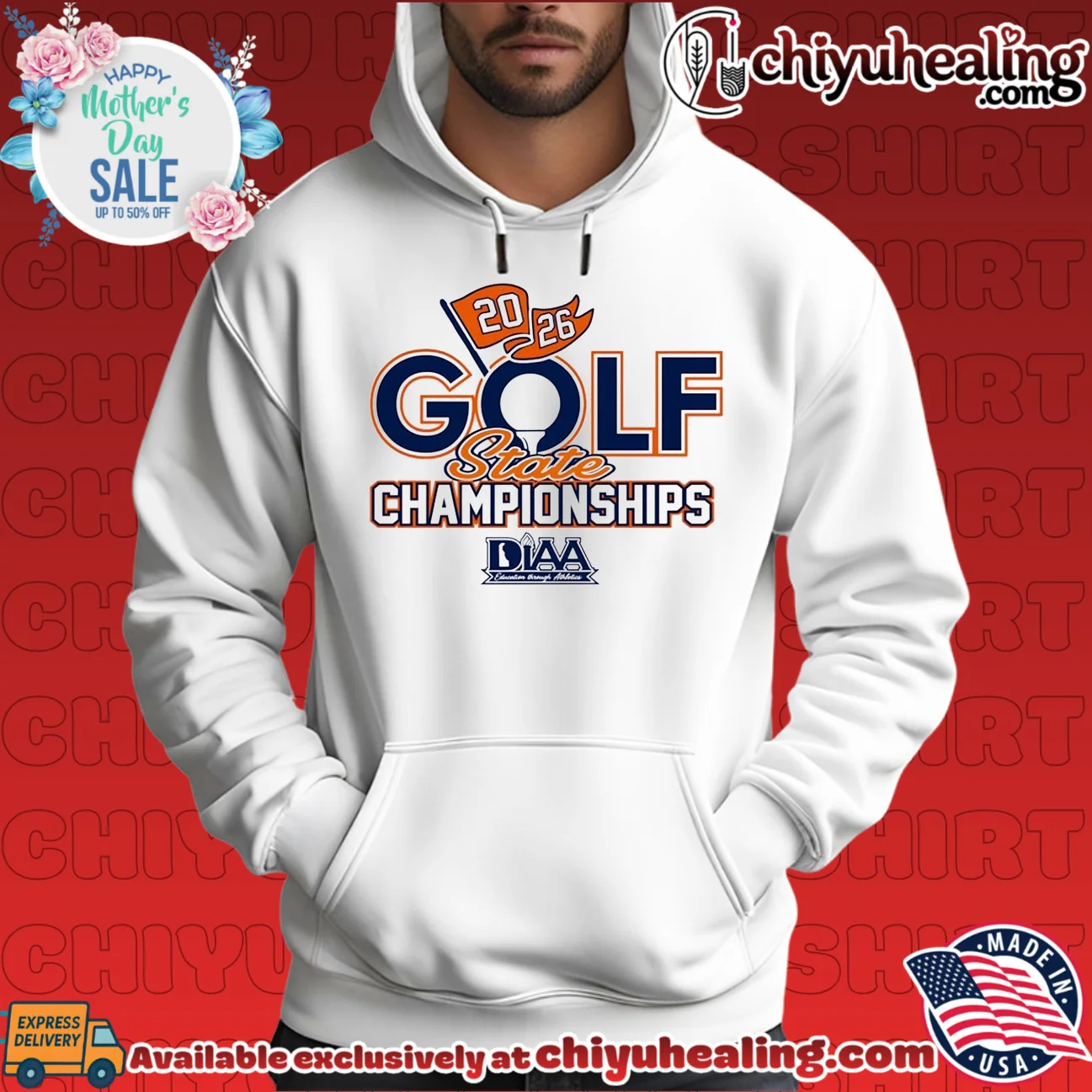 DIAA Golf 2026 State Champions logo iconic shirt & hoodie | Collector Series DIAA Golf 2026 State Champions logo iconic shirt & hoodie | Collector Series