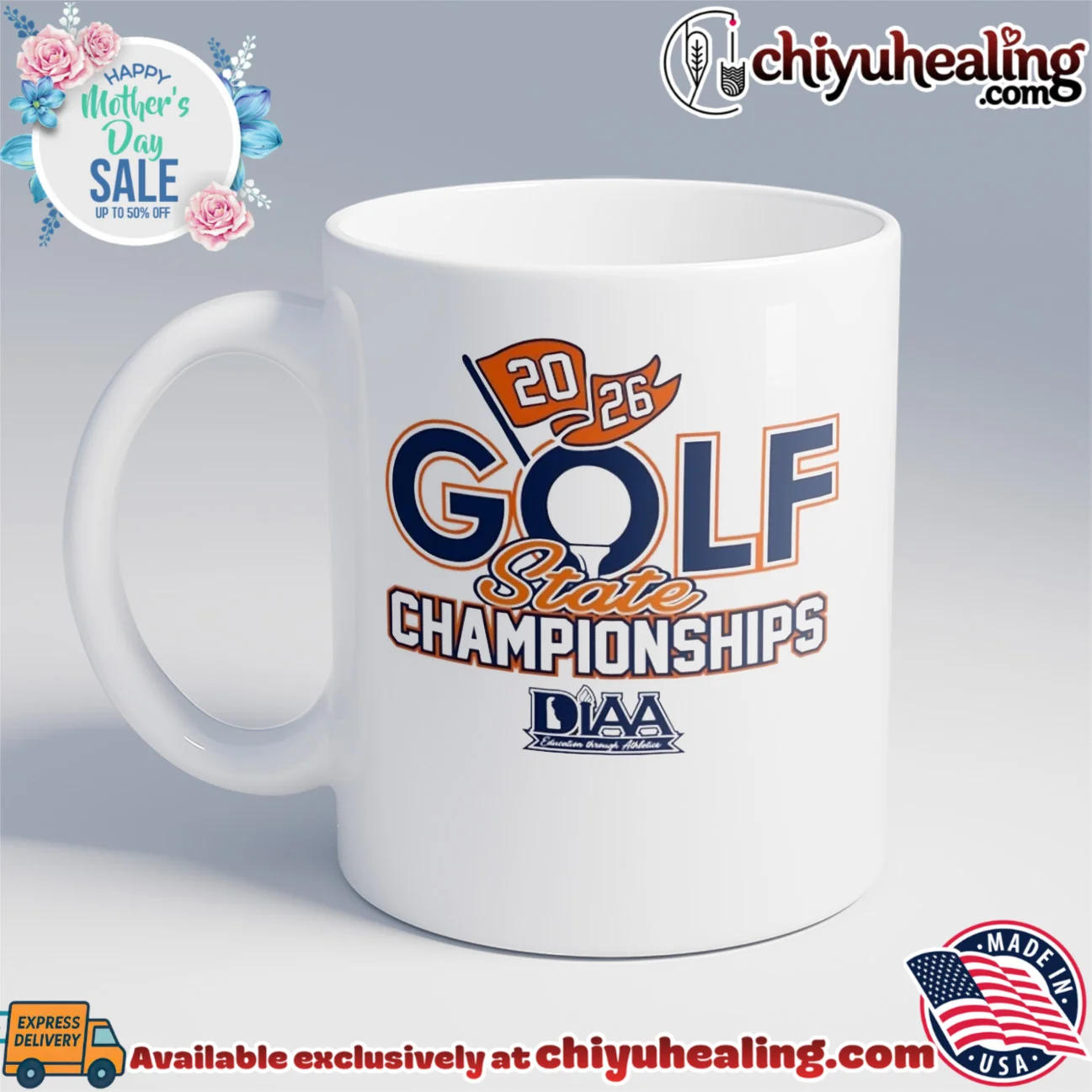 DIAA Golf 2026 State Champions logo iconic shirt & hoodie | Collector Series DIAA Golf 2026 State Champions logo