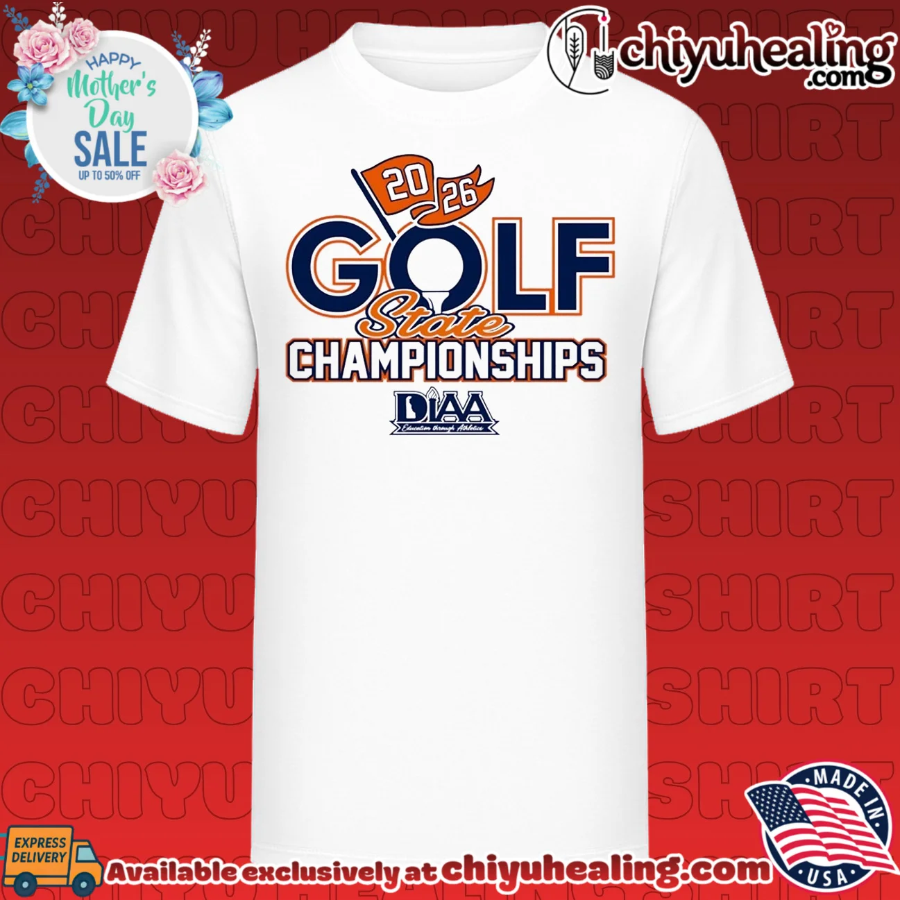 DIAA Golf 2026 State Champions logo