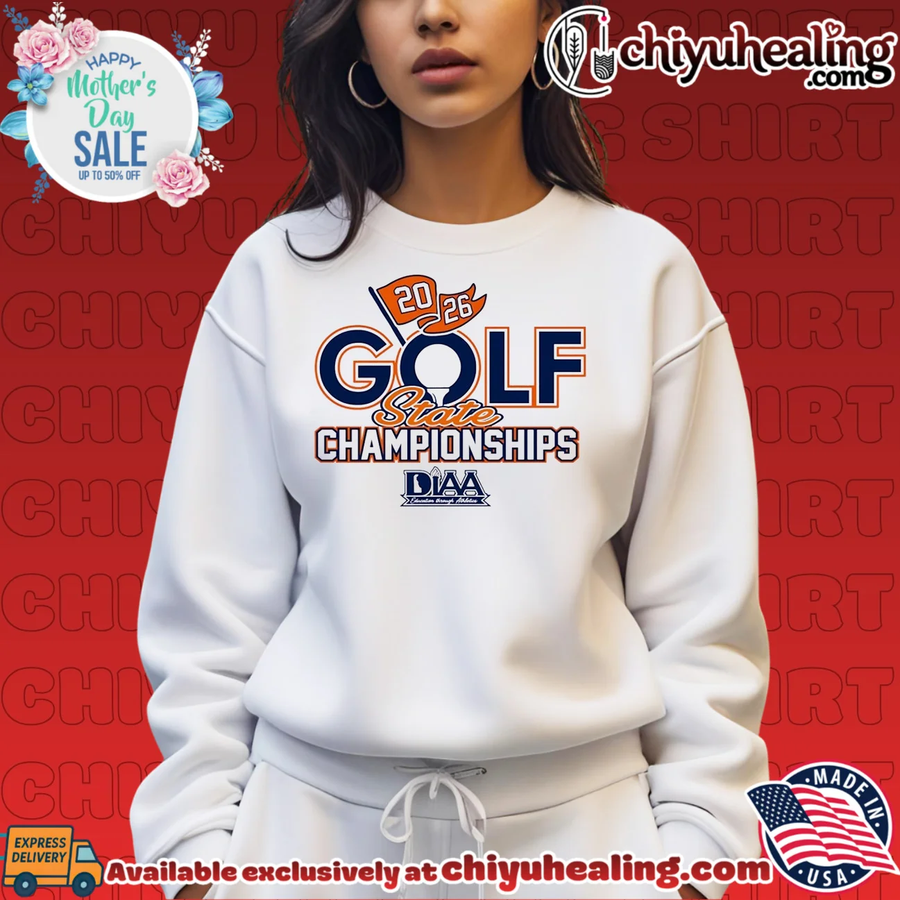 DIAA Golf 2026 State Champions logo iconic shirt & hoodie | Collector Series DIAA Golf 2026 State Champions logo
