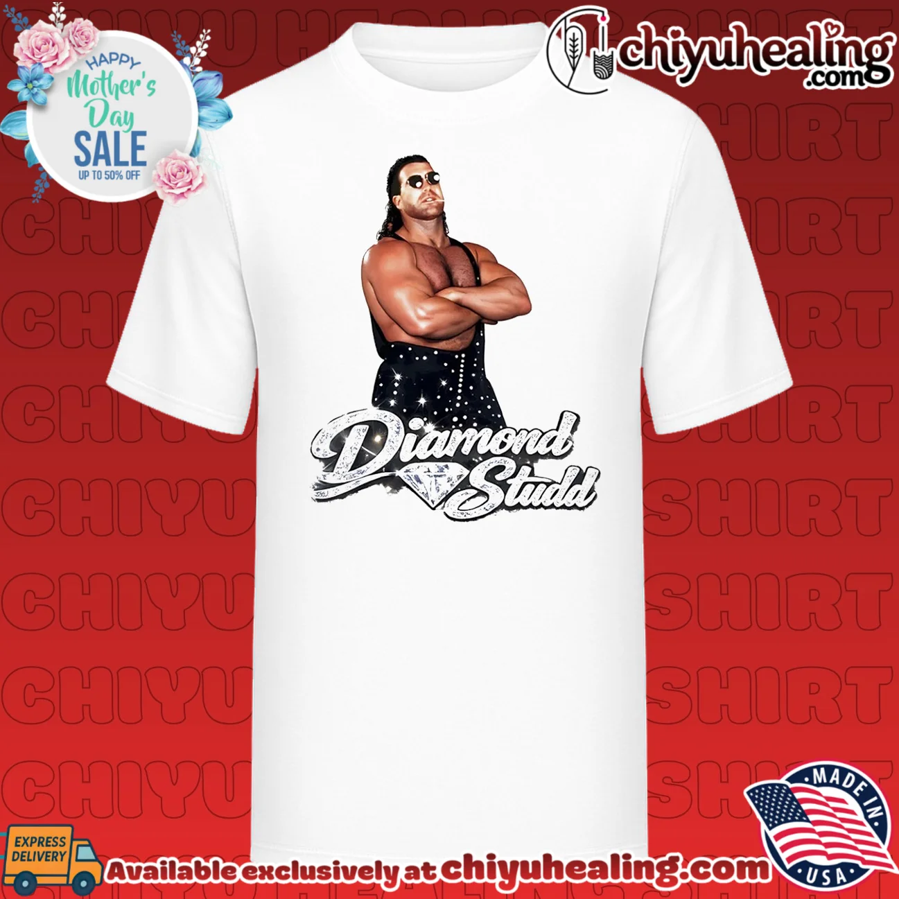 Diamond Studd Pro Wrestling graphic shirt