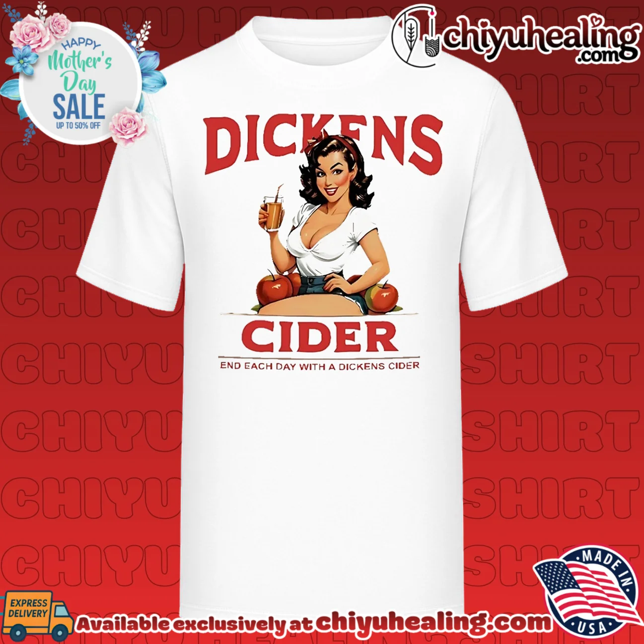 Dickens cider end each day with dickens cider shirt & hoodie