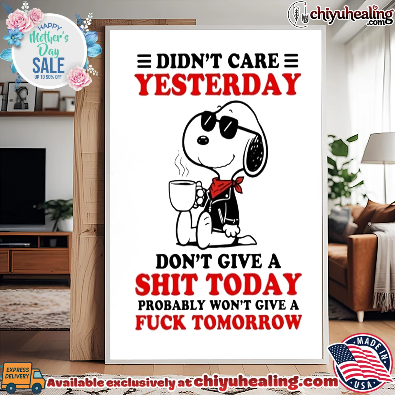 Didn't care yesterday don't give a shit today probably won't give a fck tomorrow Snoopy limited shirt & hoodie | Iconic Look Didn't care yesterday don't give a shit today probably won't give a fck tomorrow Snoopy
