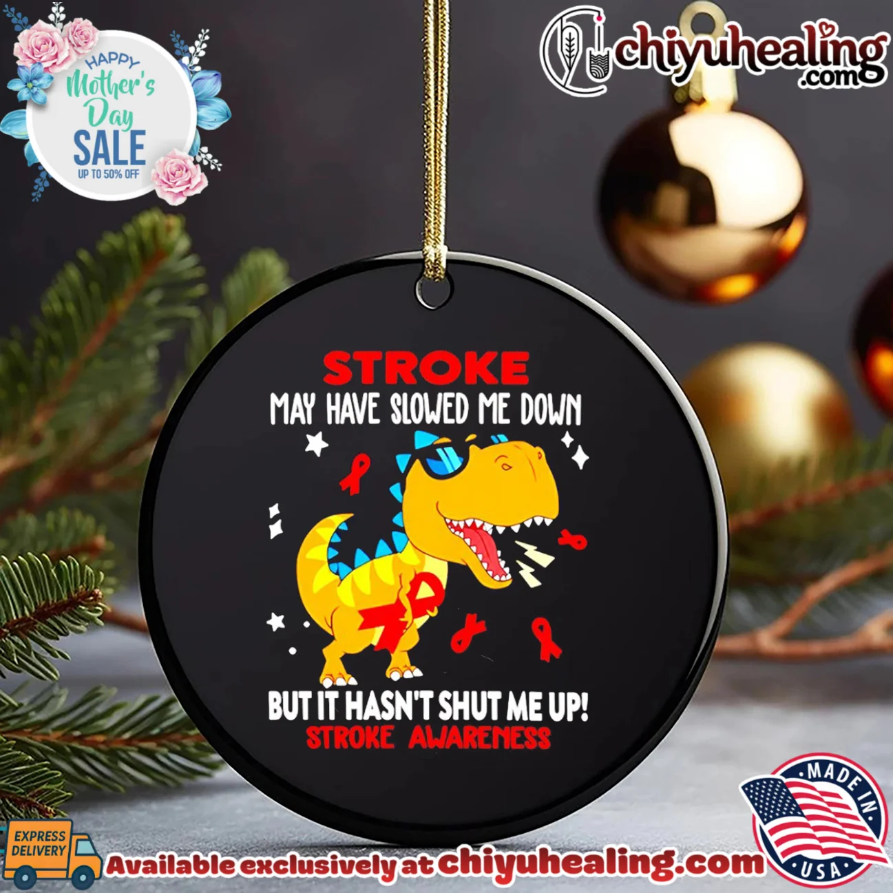 Dinosaurs stroke may have slowed me down but it hasn't shut me up stroke awareness shirt epic shirt & hoodie | Limited Stock Edition Dinosaurs stroke may have slowed me down but it hasn't shut me up stroke awareness shirt