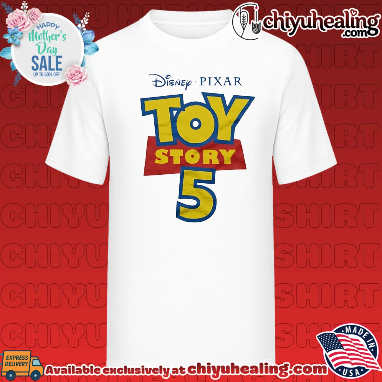 Disney Pixar Toy Story 5 Logo Animated Movie