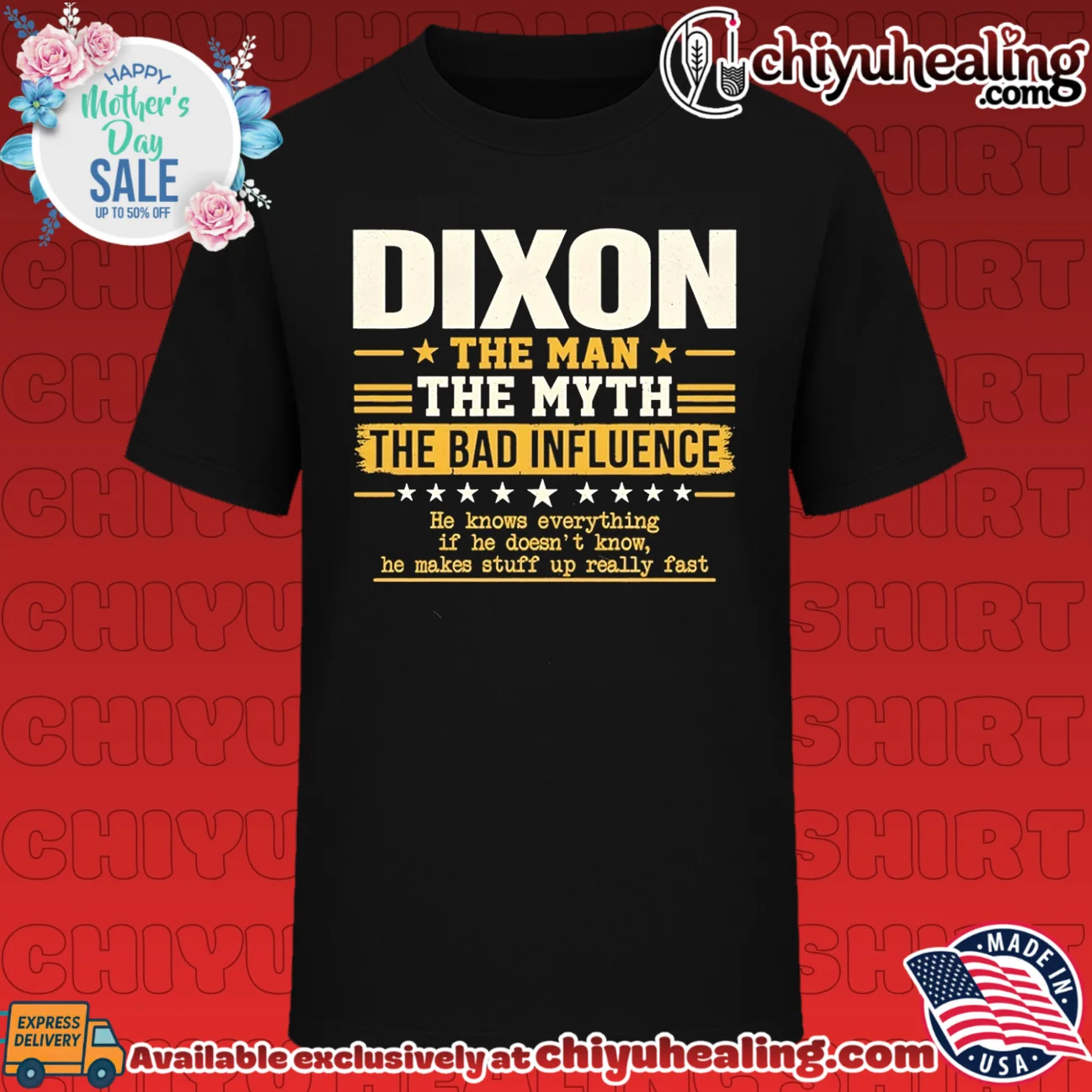 Dixon the man the myth the bad influence he knows everything if he doesn't know