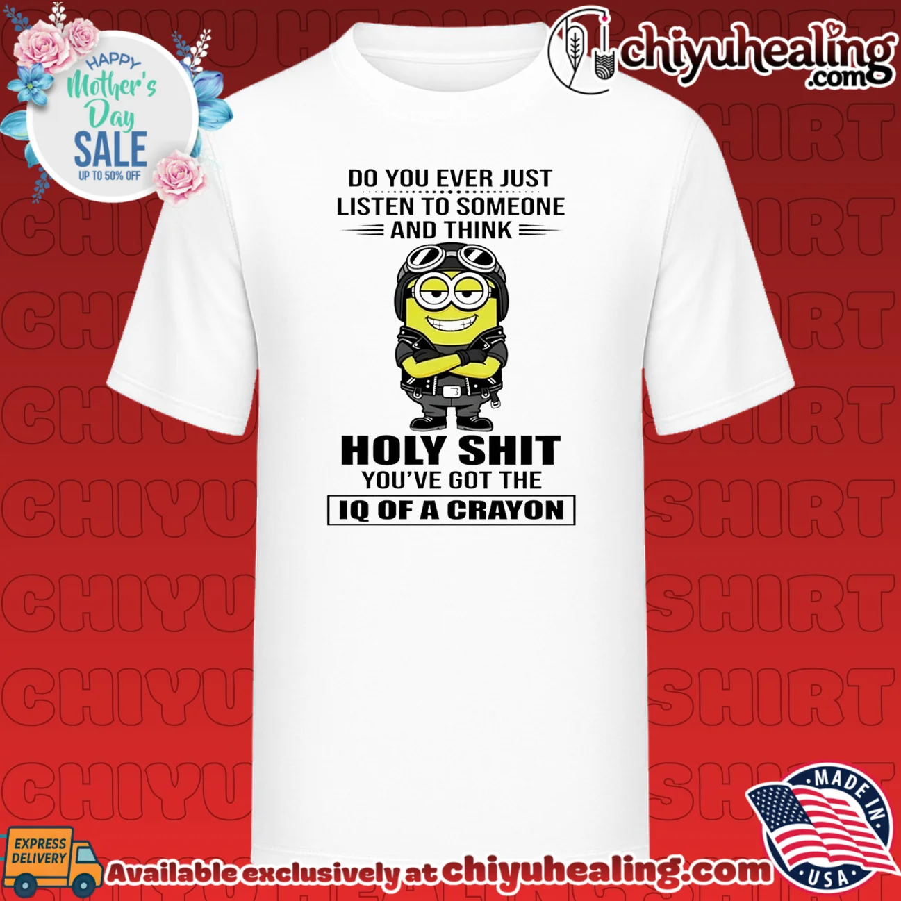 Do you ever just listen to someone and think holy shit you've got the IQ of a crayon Minion