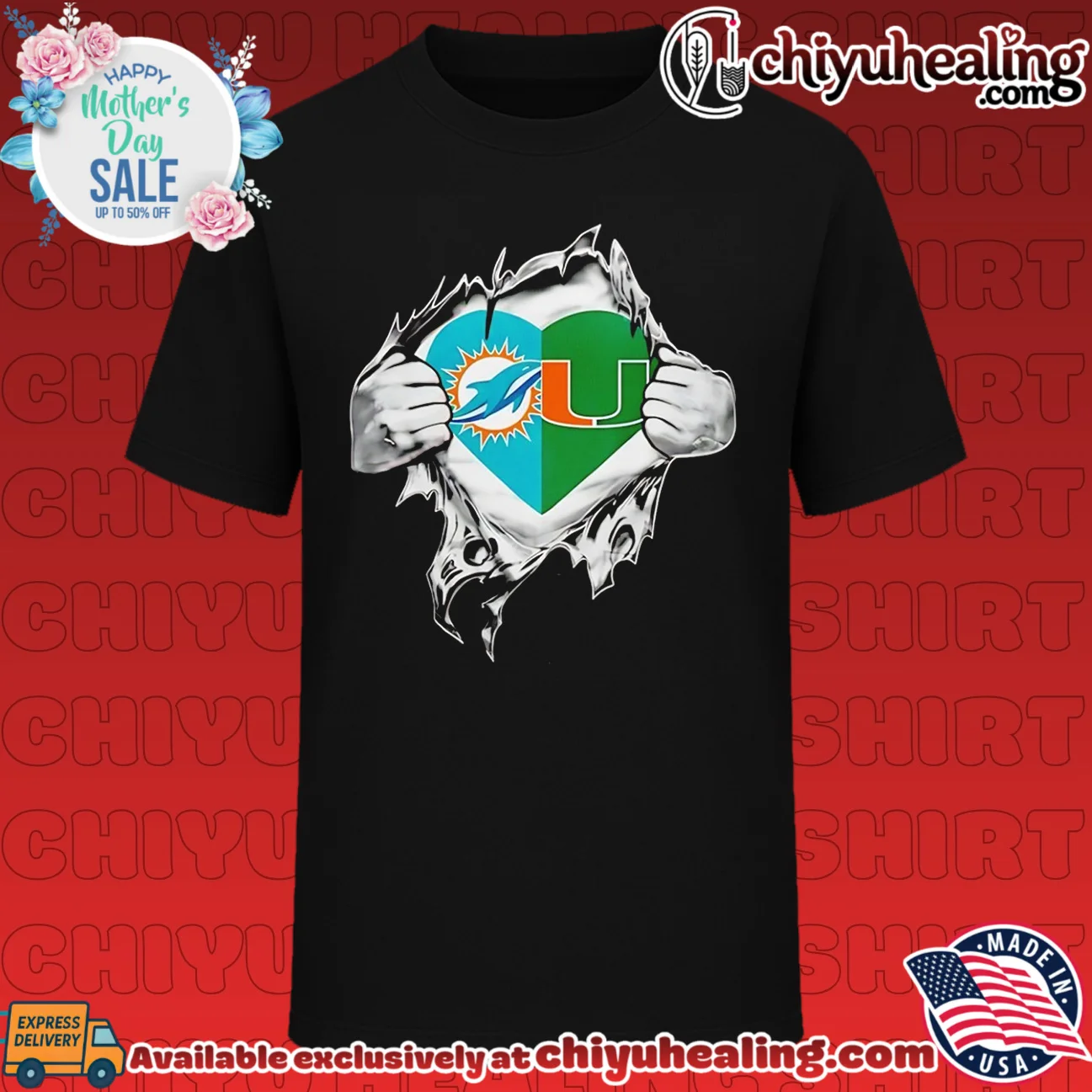 Dolphins Hurricanes It Is in My Heart NFL shirt & hoodie