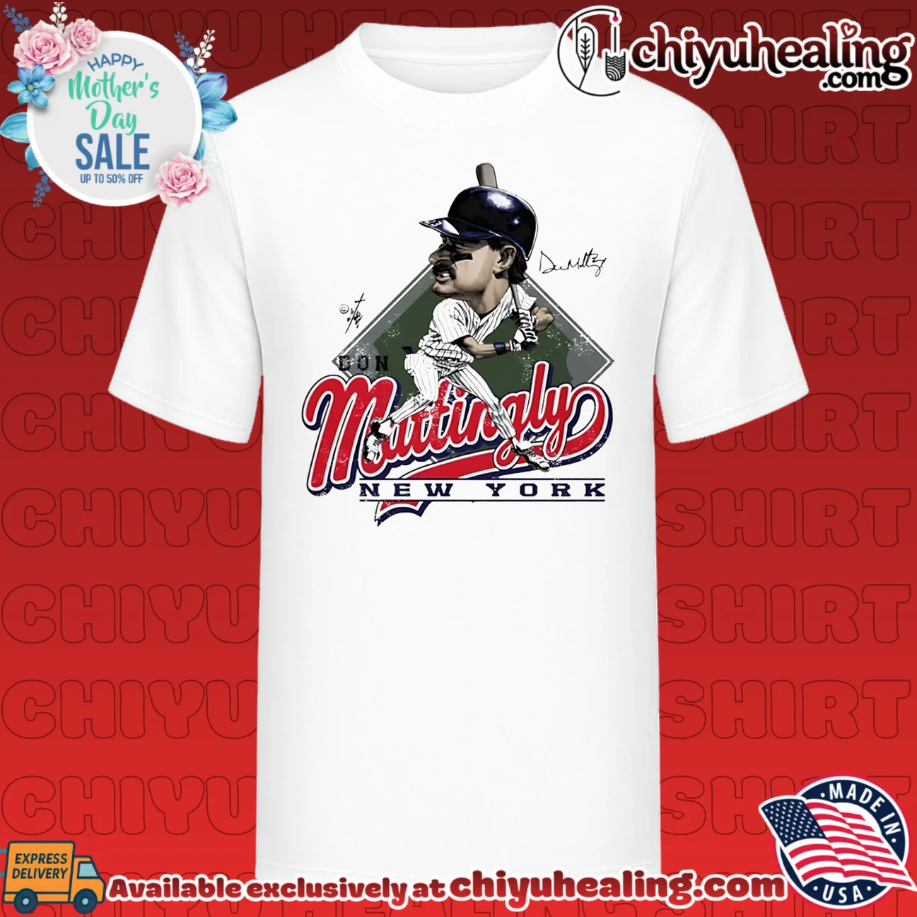 Don Mattingly New York Yankees Bruce Stark Collection