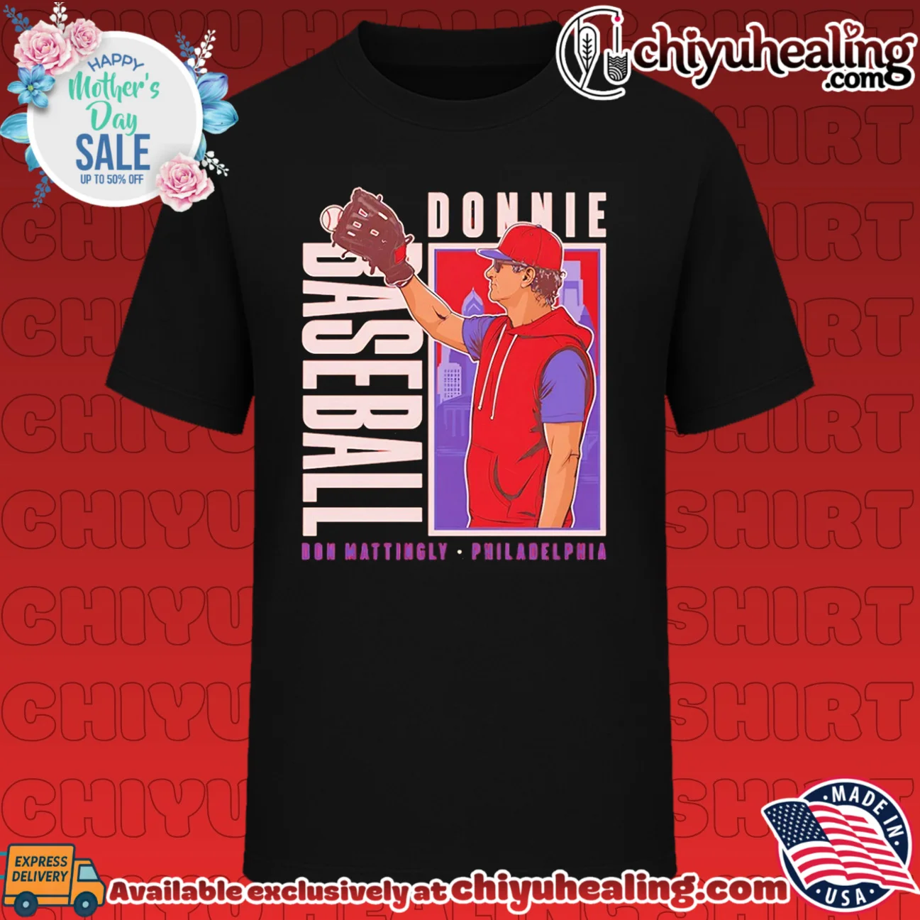 Don Mattingly Philadelphia Donnie Baseball