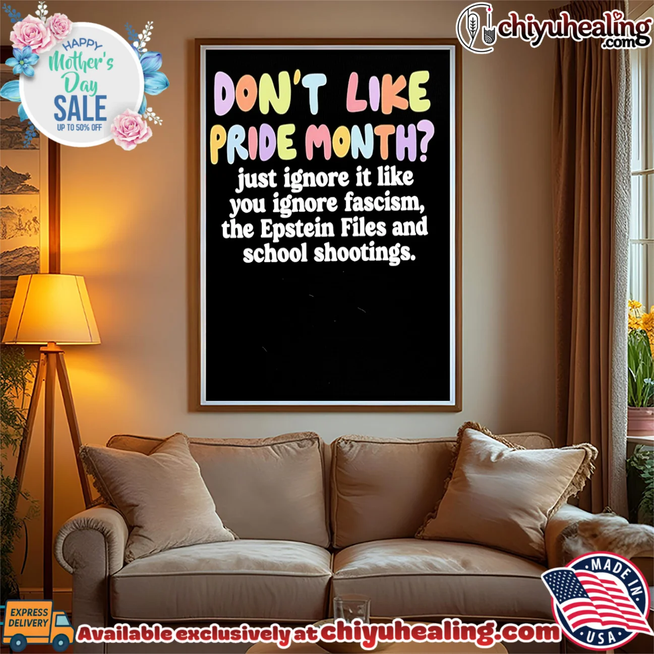 Don't like pride month just ignore it like you inore fascism the Epstein Files and school shootings essential shirt & hoodie | Collector Series Don't like pride month just ignore it like you inore fascism the Epstein Files and school shootings