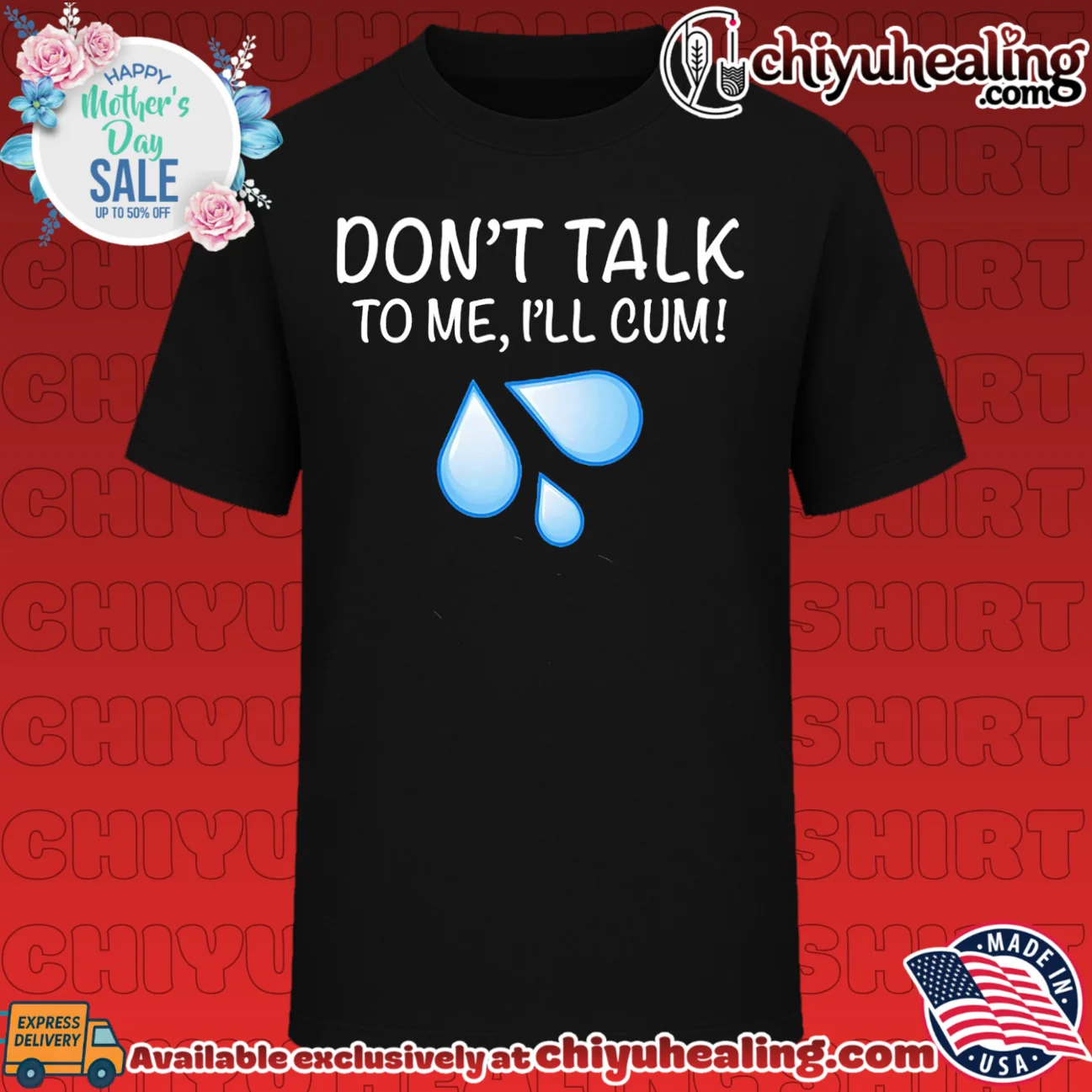 Don't Talk To Me I'll Cum