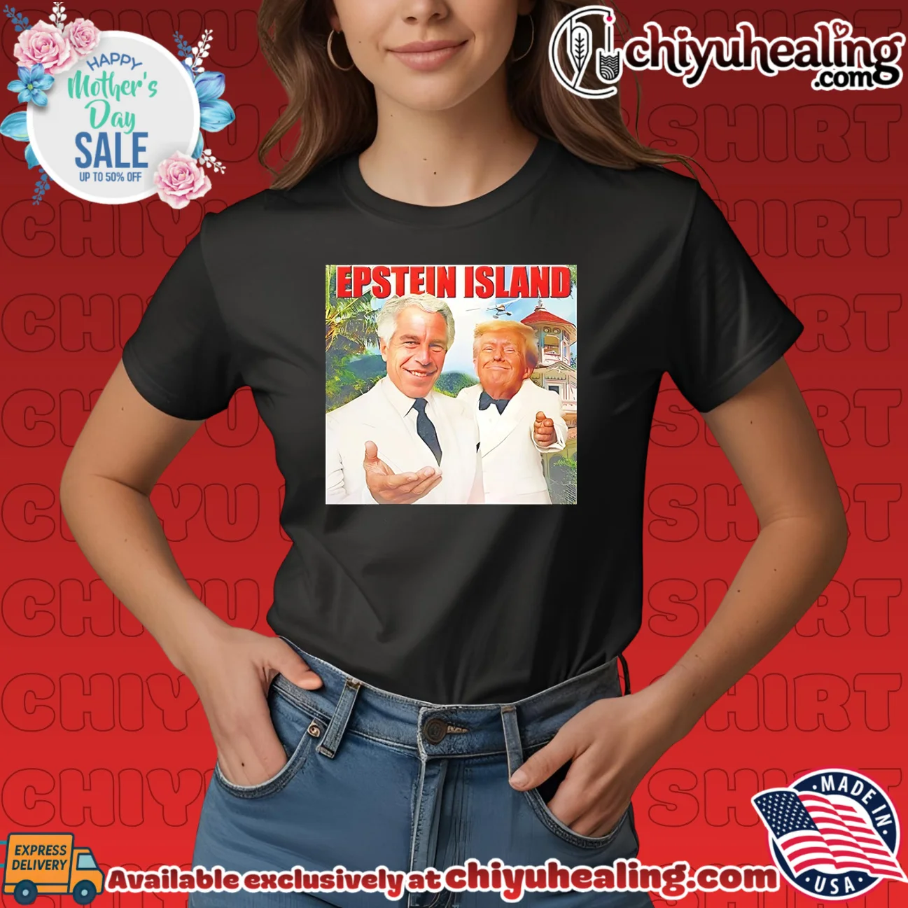 Donald Trump and Jeffey Epstein on Epstein Island shirt & hoodie Donald Trump and Jeffey Epstein on Epstein Island shirt & hoodie