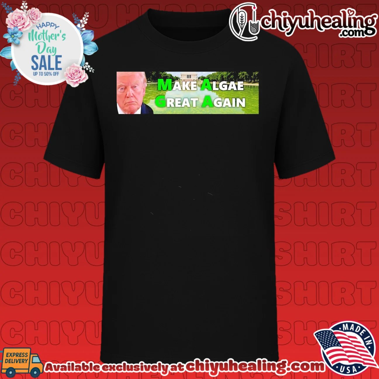 Donald Trump Make Algae Great Again MadDogPAC shirt & hoodie