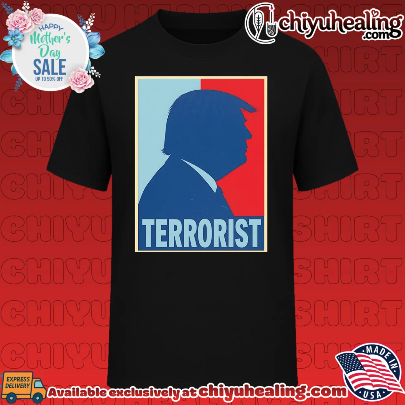 Donald Trump Terrorist 2026 paint