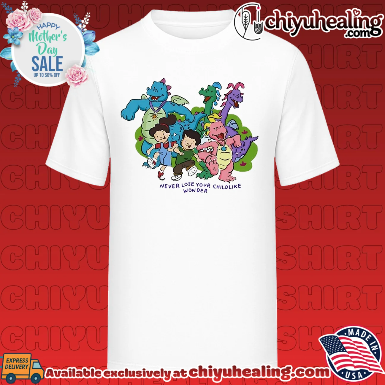 Dragon tales never lose your childlike wonder