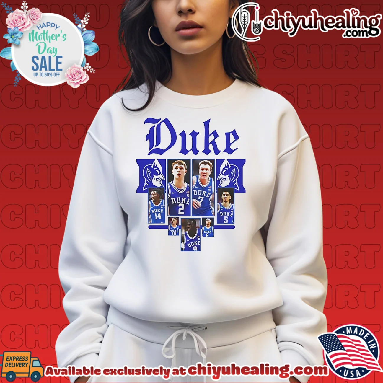 Duke Blue Devils 2025-2026 Team Collage shirt & hoodie Duke Blue Devils 2025-2026 Team Collage