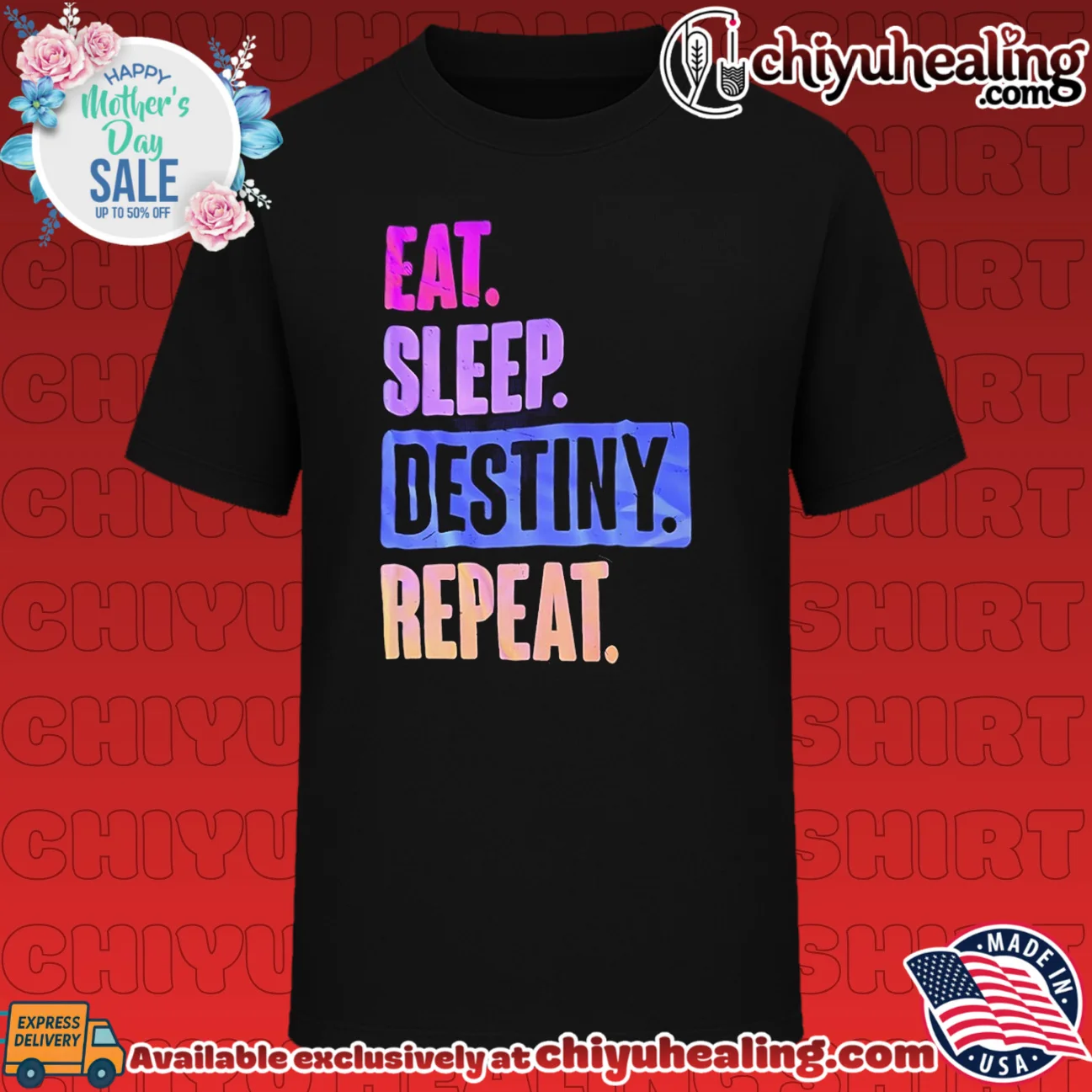 Eat sleep destiny repeat shirt & hoodie