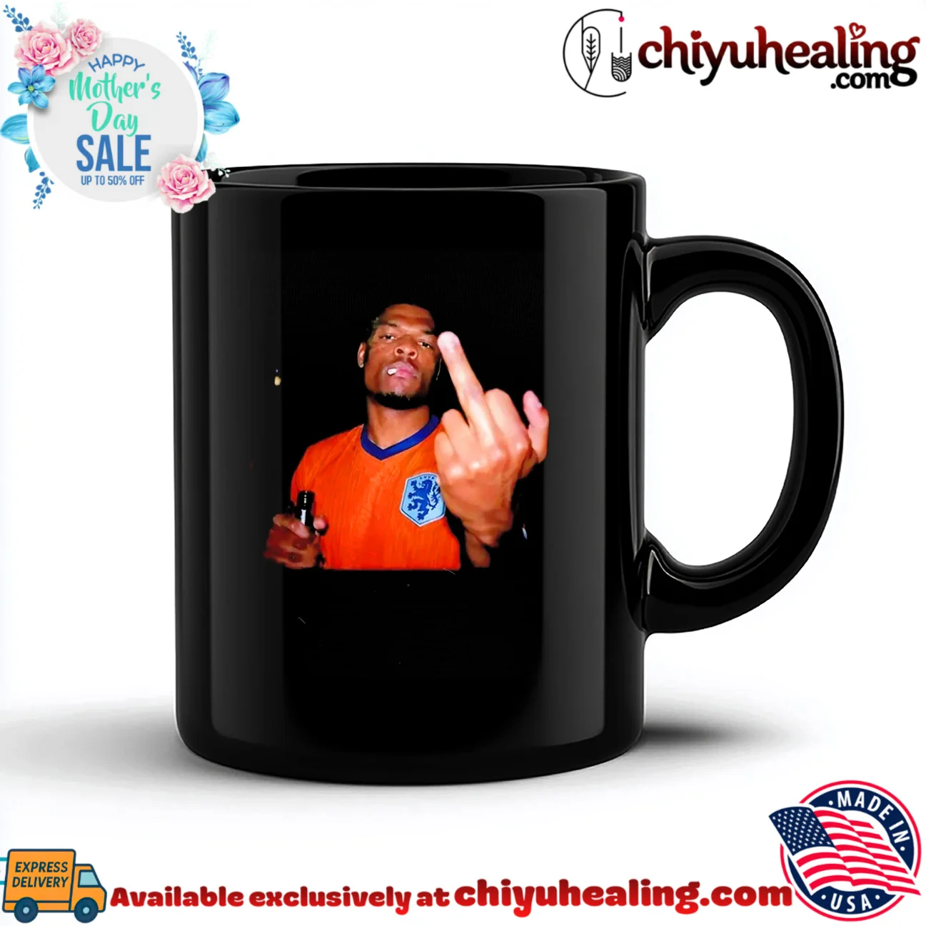 Edgar Davids Netherlands National Football Team middle finger shirt & hoodie Edgar Davids Netherlands National Football Team middle finger shirt & hoodie