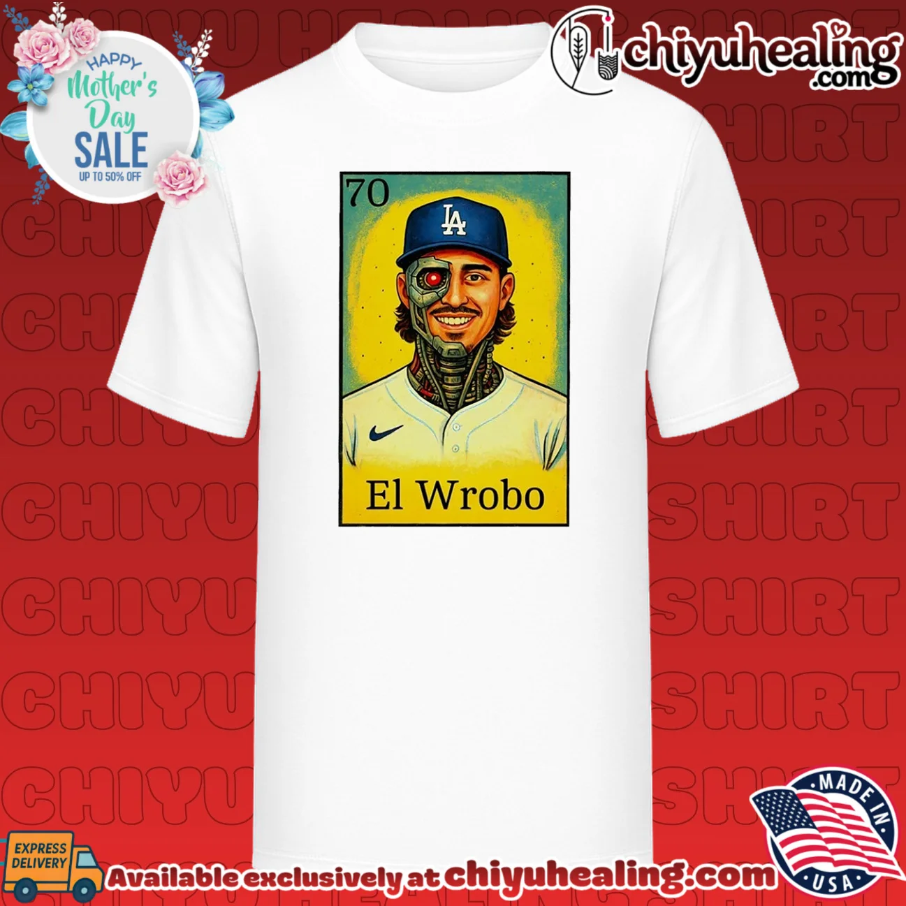 El Wrobo Evan Phillips Los Angeles Dodgers shirt & hoodie