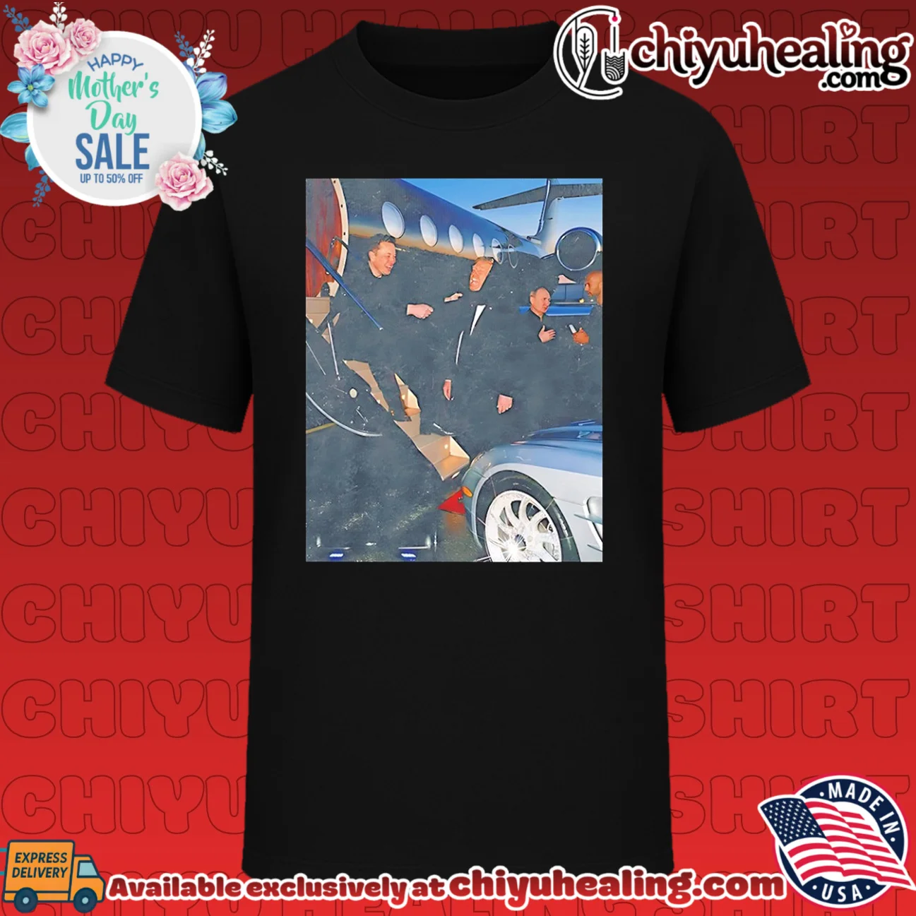 Elon Musk and Donald Trump laughing shirt & hoodie