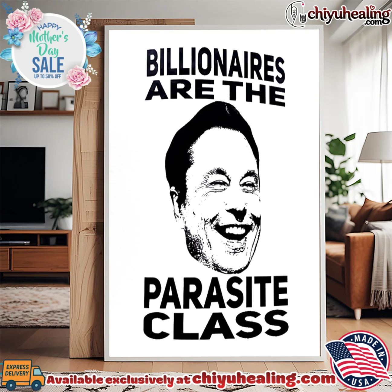 Elon Musk Billionaires are the parasite class statement shirt & hoodie | Exclusive Fan Gear Elon Musk Billionaires are the parasite class