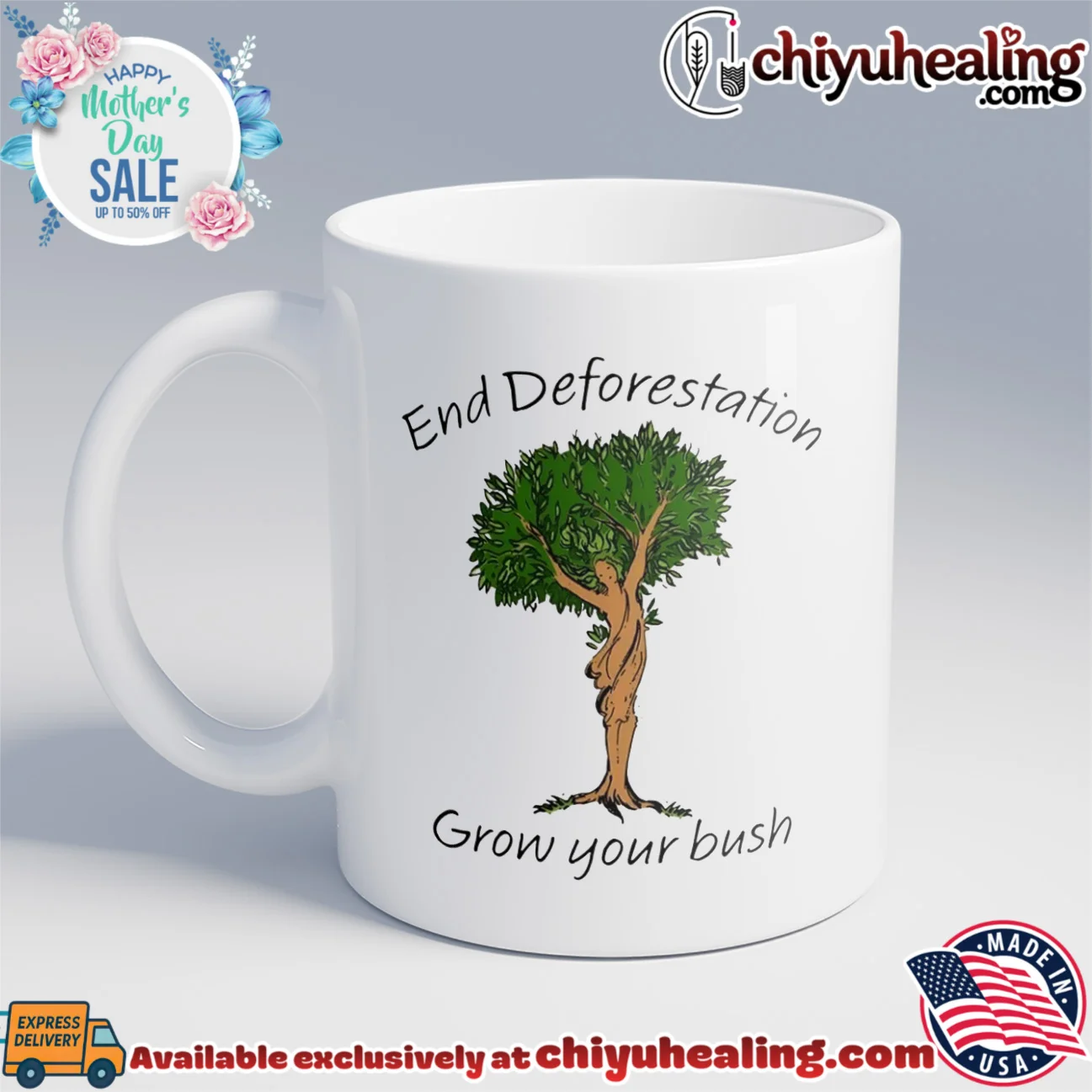 End Deforestation Grow Your Bush prime shirt & hoodie - Premium Streetwear End Deforestation Grow Your Bush