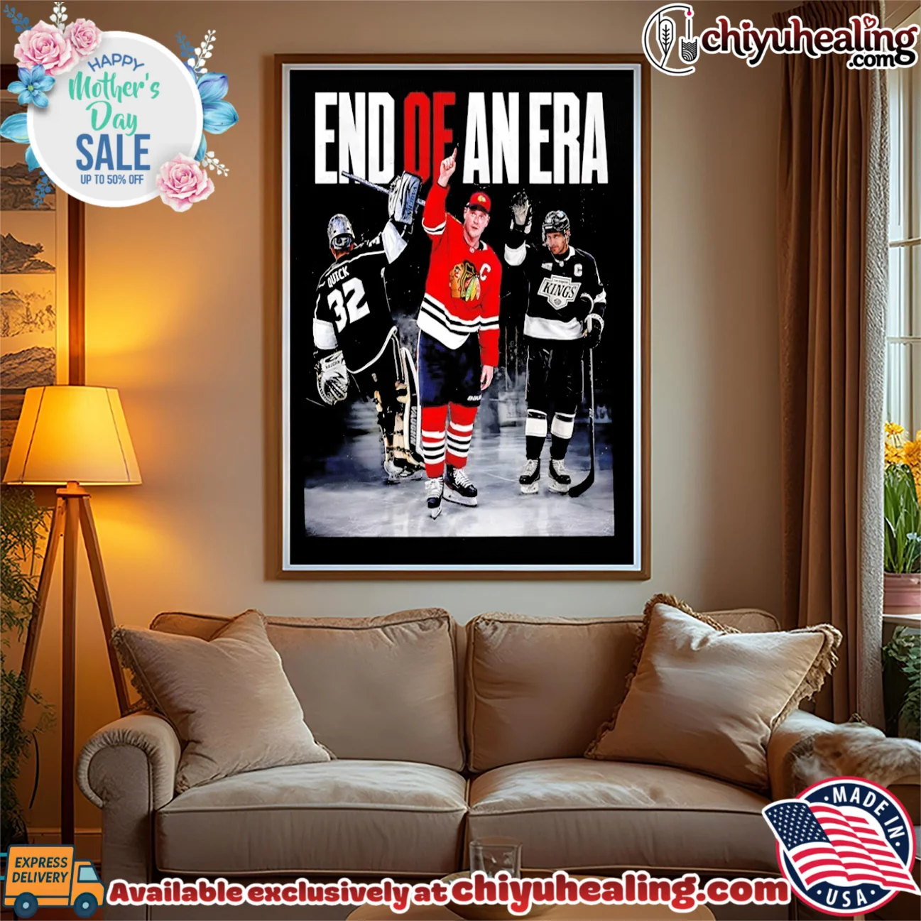 End of an Era Jonathan Quick and Patrick Kane Chicago Blackhawks LA Kings shirt & hoodie End of an Era Jonathan Quick and Patrick Kane Chicago Blackhawks LA Kings