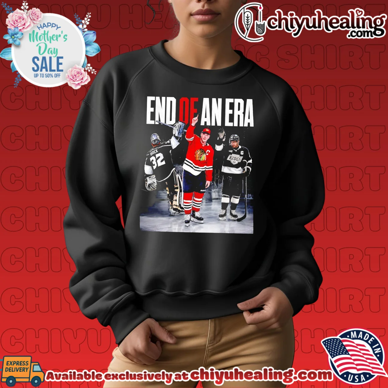 End of an Era Jonathan Quick and Patrick Kane Chicago Blackhawks LA Kings shirt & hoodie End of an Era Jonathan Quick and Patrick Kane Chicago Blackhawks LA Kings