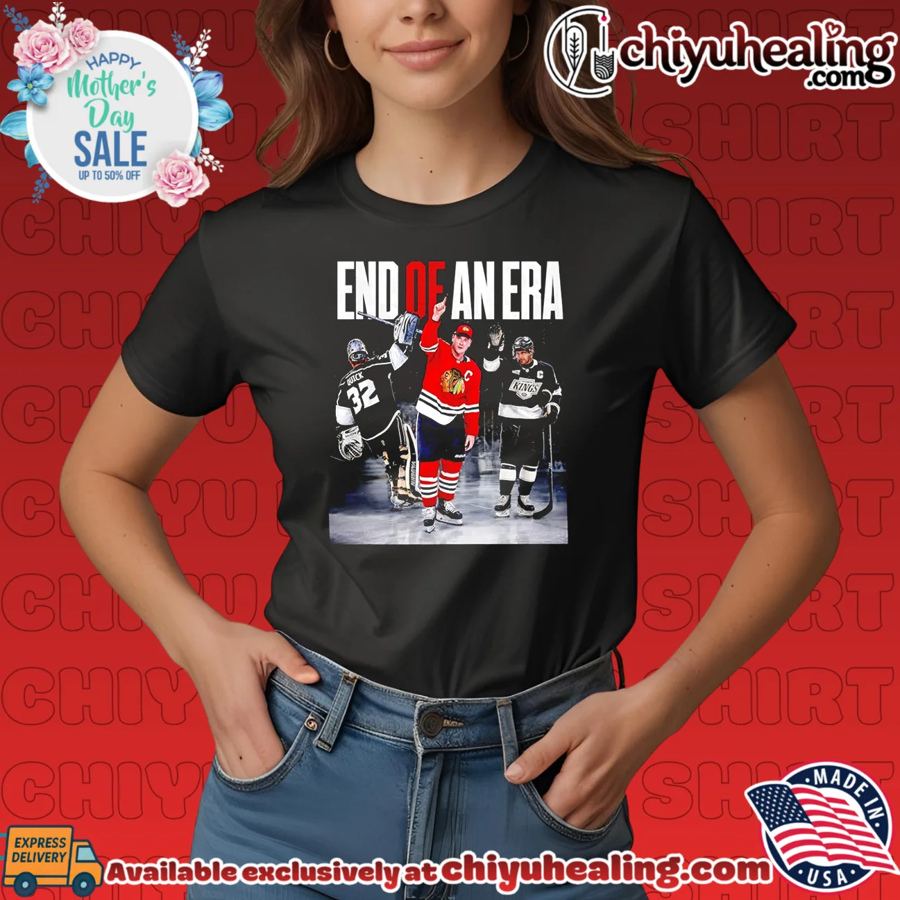 End of an Era Jonathan Quick and Patrick Kane Chicago Blackhawks LA Kings shirt & hoodie End of an Era Jonathan Quick and Patrick Kane Chicago Blackhawks LA Kings
