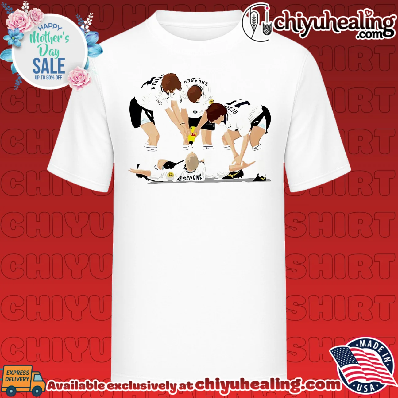 England Dentist Chair Euro 96 Football paint shirt