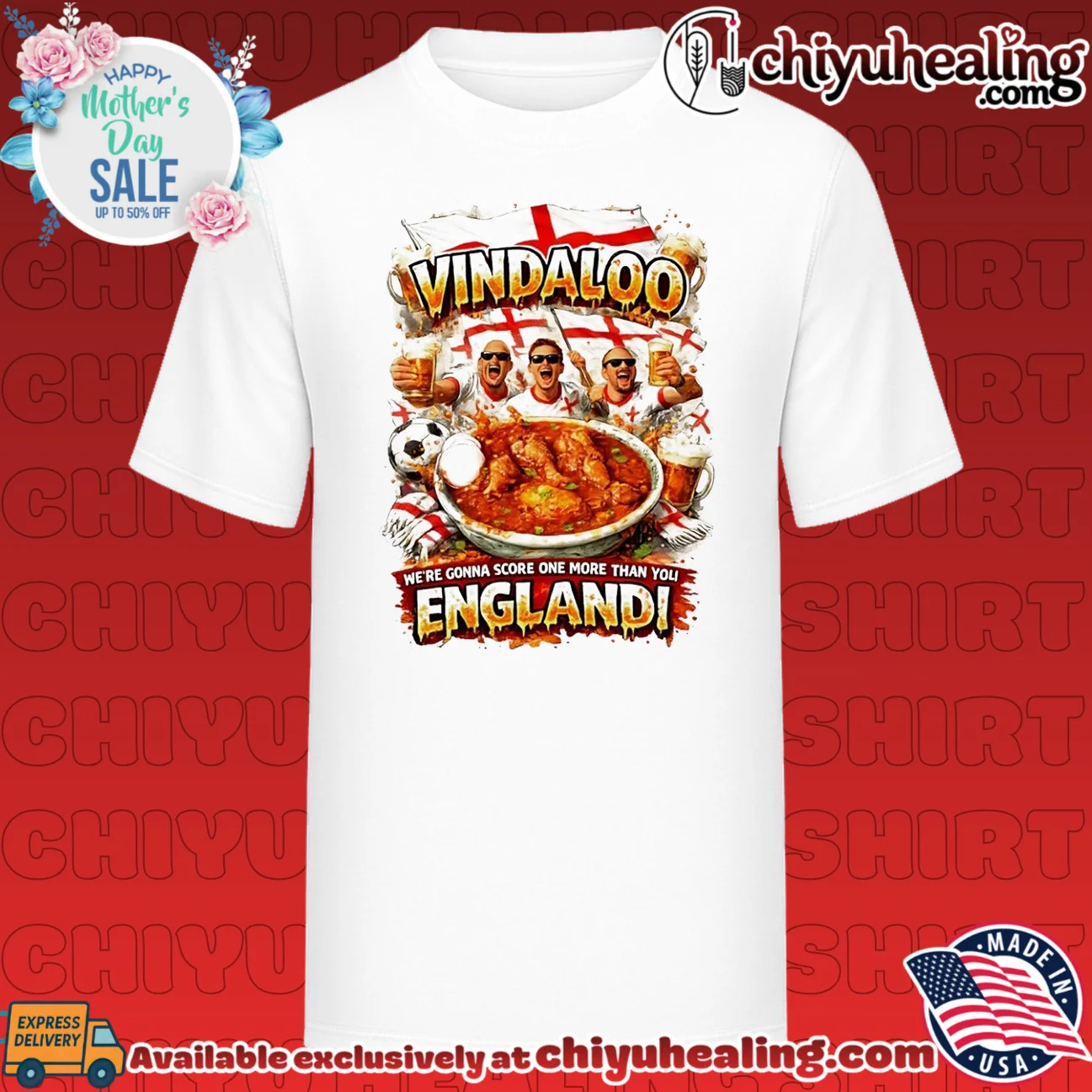 England Vindaloo Football we're gonna score one more than you