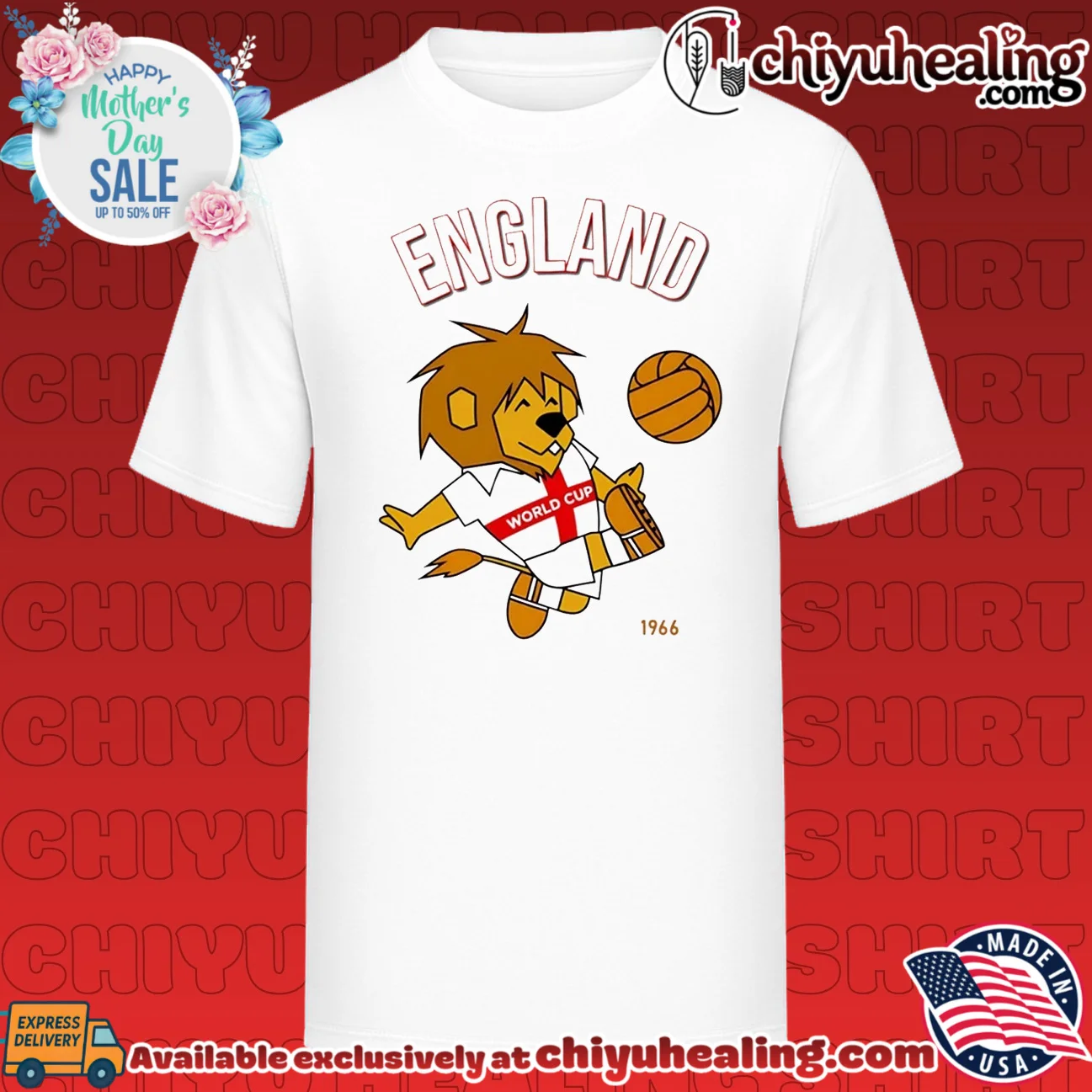 England World Cup Willie 1966 shirt & hoodie
