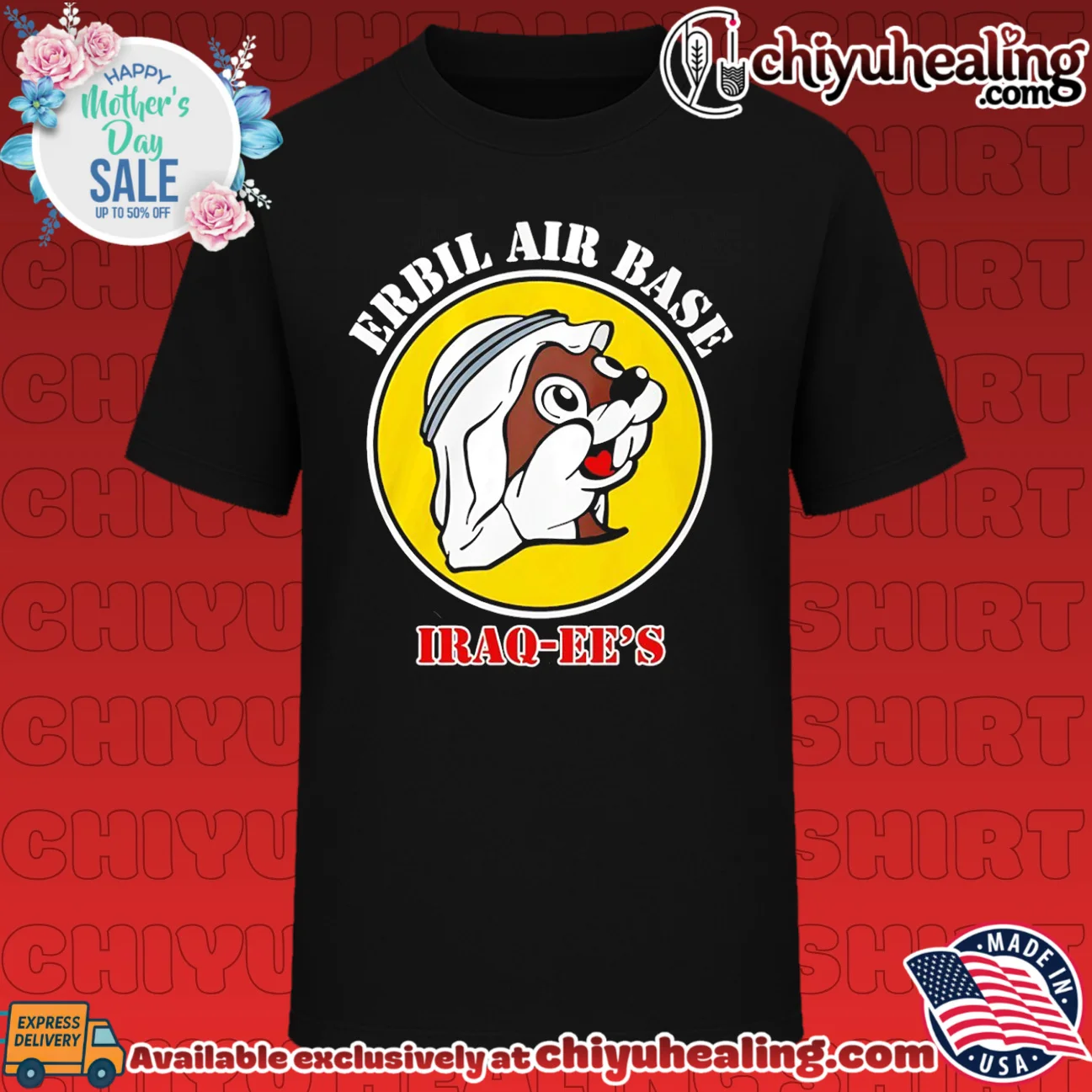 Erbil Air Base Iraq Ees Buc-Ee's Logo
