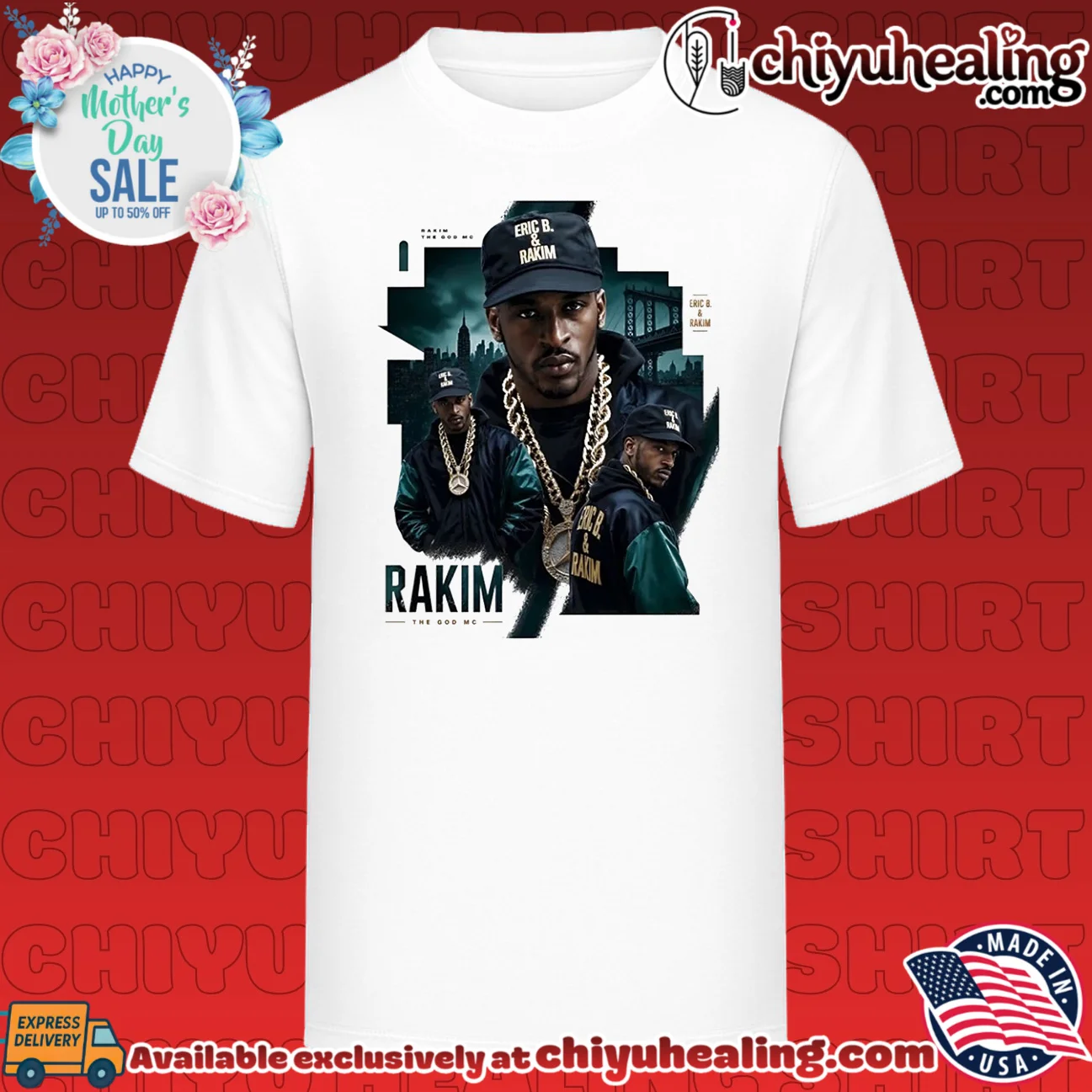 Eric B and Rakim the God MC portrait
