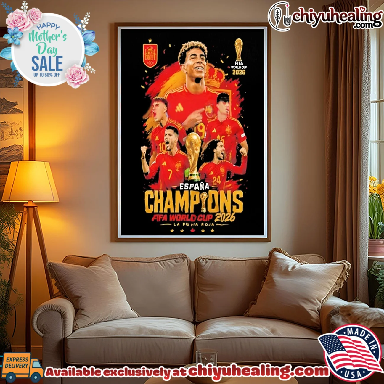 Espana Champions FIFA World Cup 2026 shirt & hoodie Espana Champions FIFA World Cup 2026 shirt & hoodie