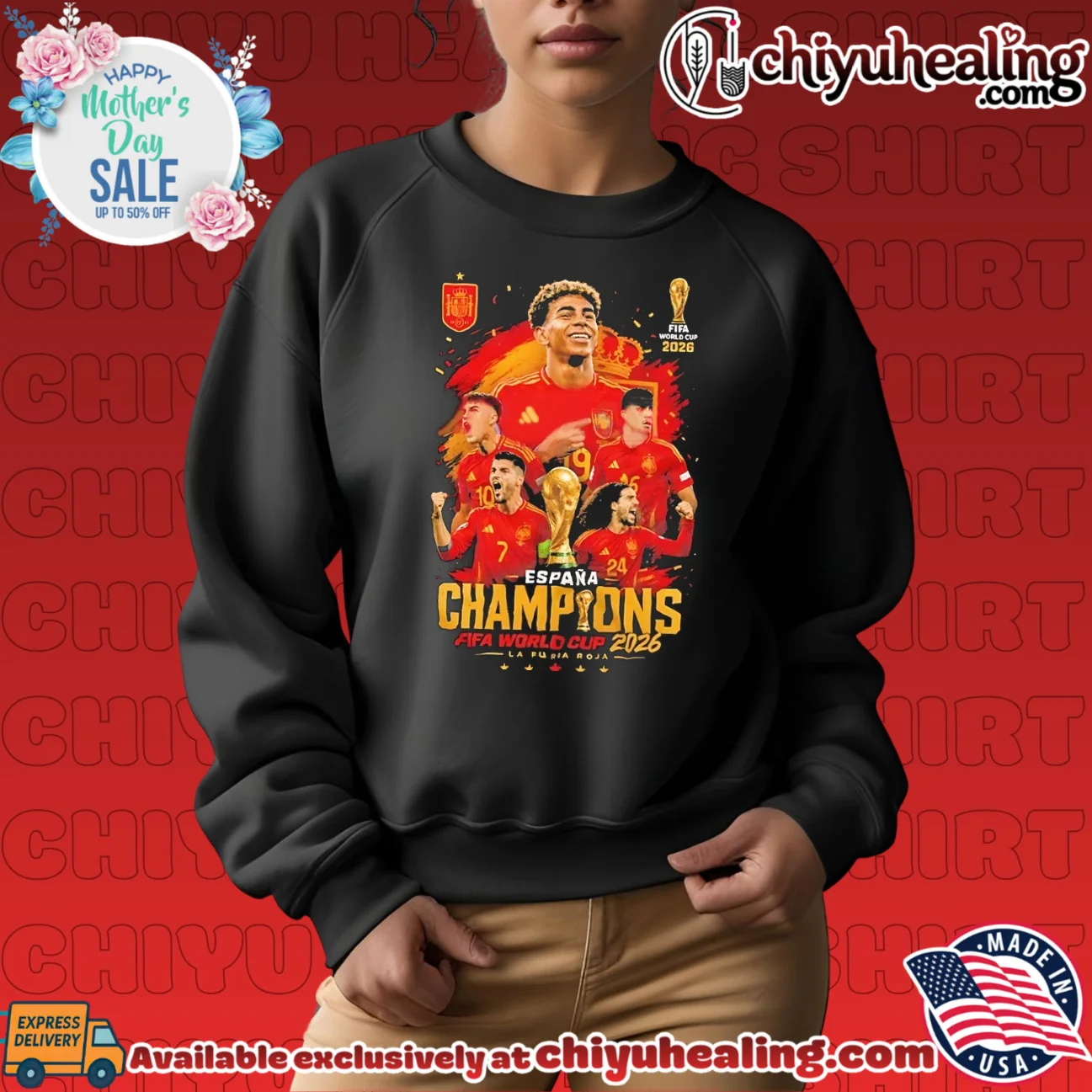 Espana Champions FIFA World Cup 2026 shirt & hoodie Espana Champions FIFA World Cup 2026 shirt & hoodie