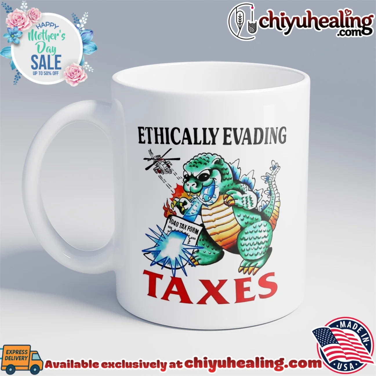 Ethically Evading Taxes Godzilla 1040 Tax Form shirt & hoodie Ethically Evading Taxes Godzilla 1040 Tax Form