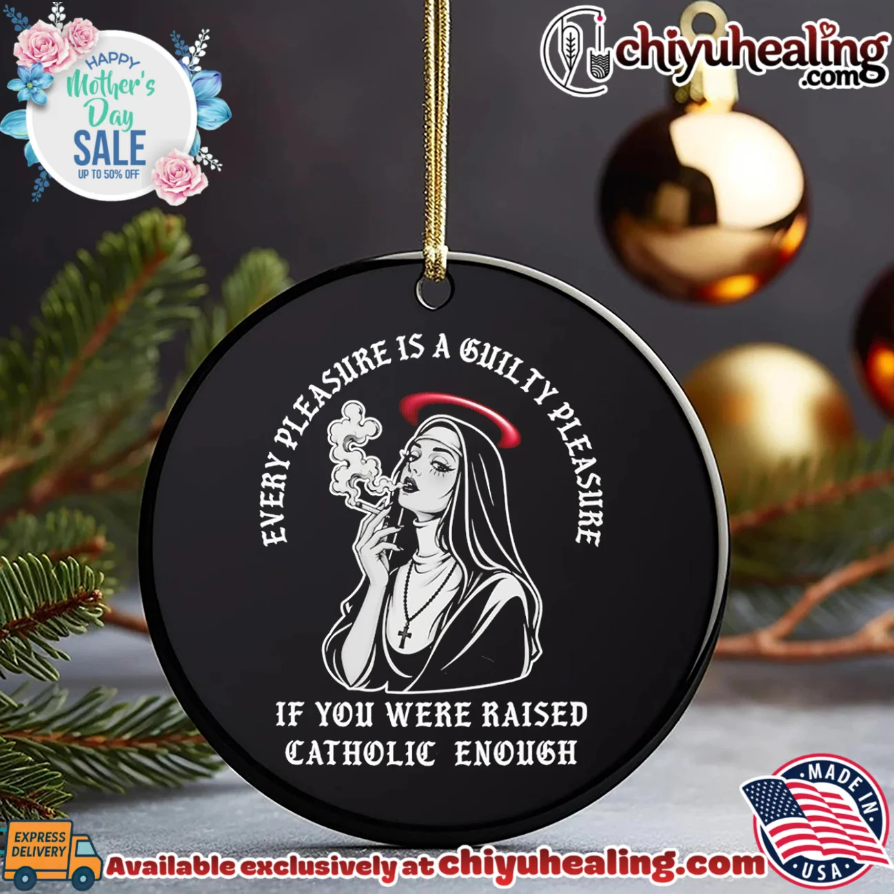 Every pleasure is a guilty pleasure if you were raised catholic enough grail shirt & hoodie | Limited Stock Edition Every pleasure is a guilty pleasure if you were raised catholic enough